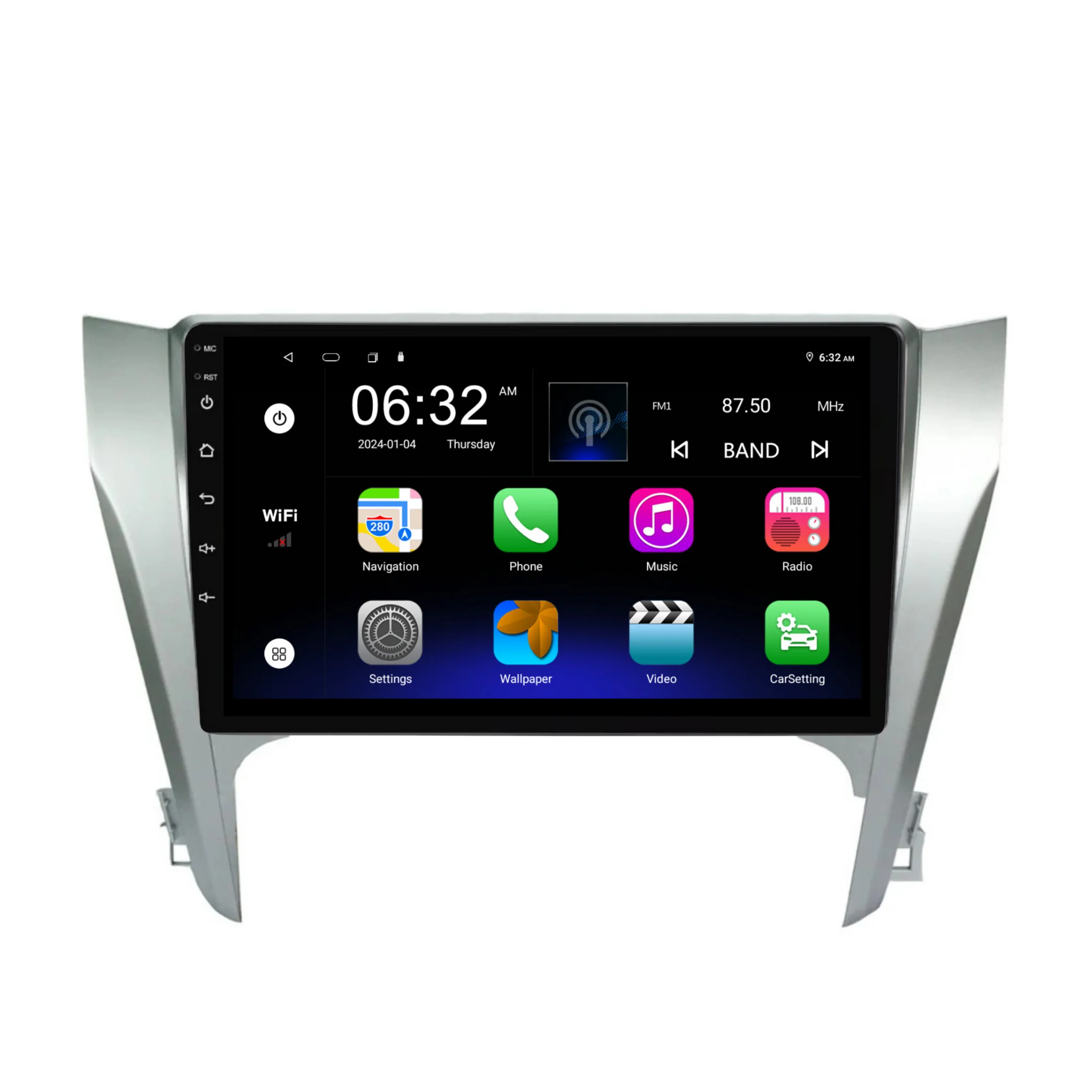Toyota Camry (2012-2014) Plug & Play Head Unit Upgrade Kit: Car Radio with Wireless & Wired Apple CarPlay & Android Auto - Image 6