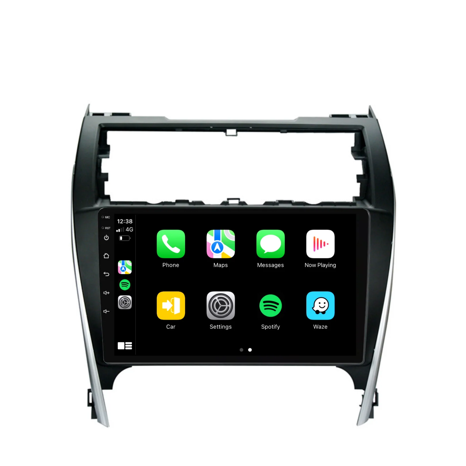 Toyota Camry (2012-2016) Plug & Play Head Unit Upgrade Kit: Car Radio with Wireless & Wired Apple CarPlay & Android Auto - Image 2