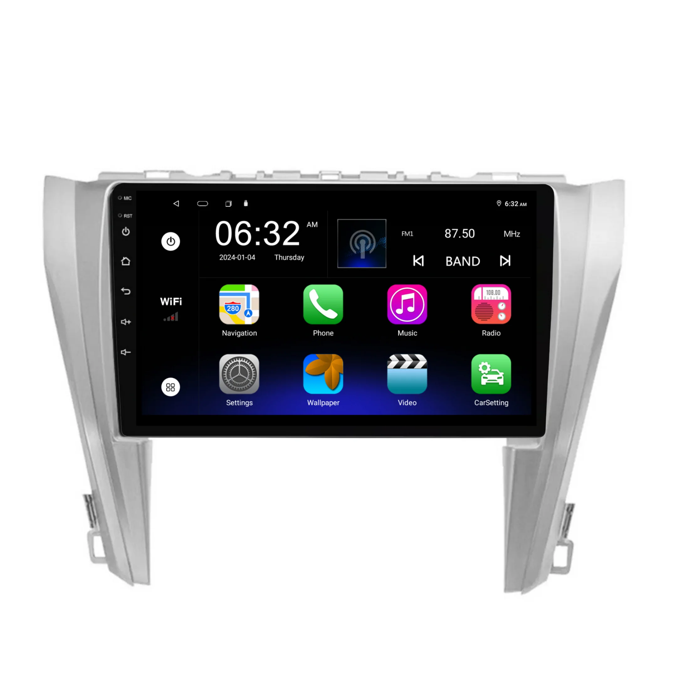 Toyota Camry / Aurion (2015-2017) Plug & Play Head Unit Upgrade Kit: Car Radio with Wireless & Wired Apple CarPlay & Android Auto - Image 5