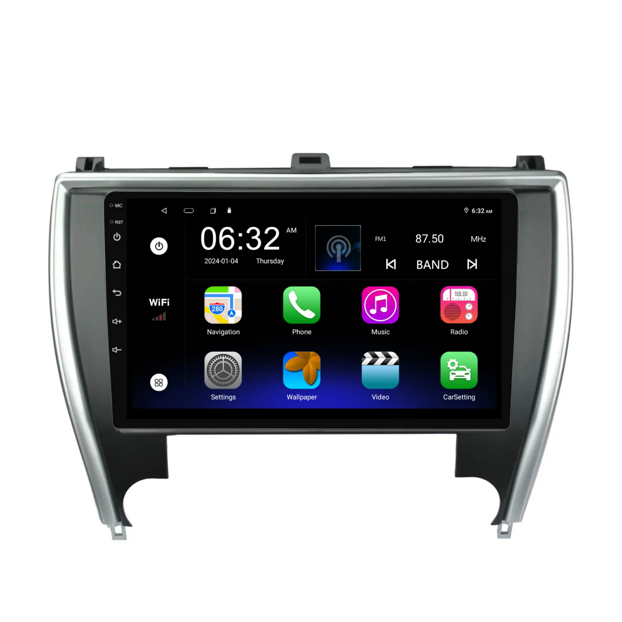 Toyota Camry SA/MEA (2015-2017) Plug & Play Head Unit Upgrade Kit: Car Radio with Wireless & Wired Apple CarPlay & Android Auto - Image 6