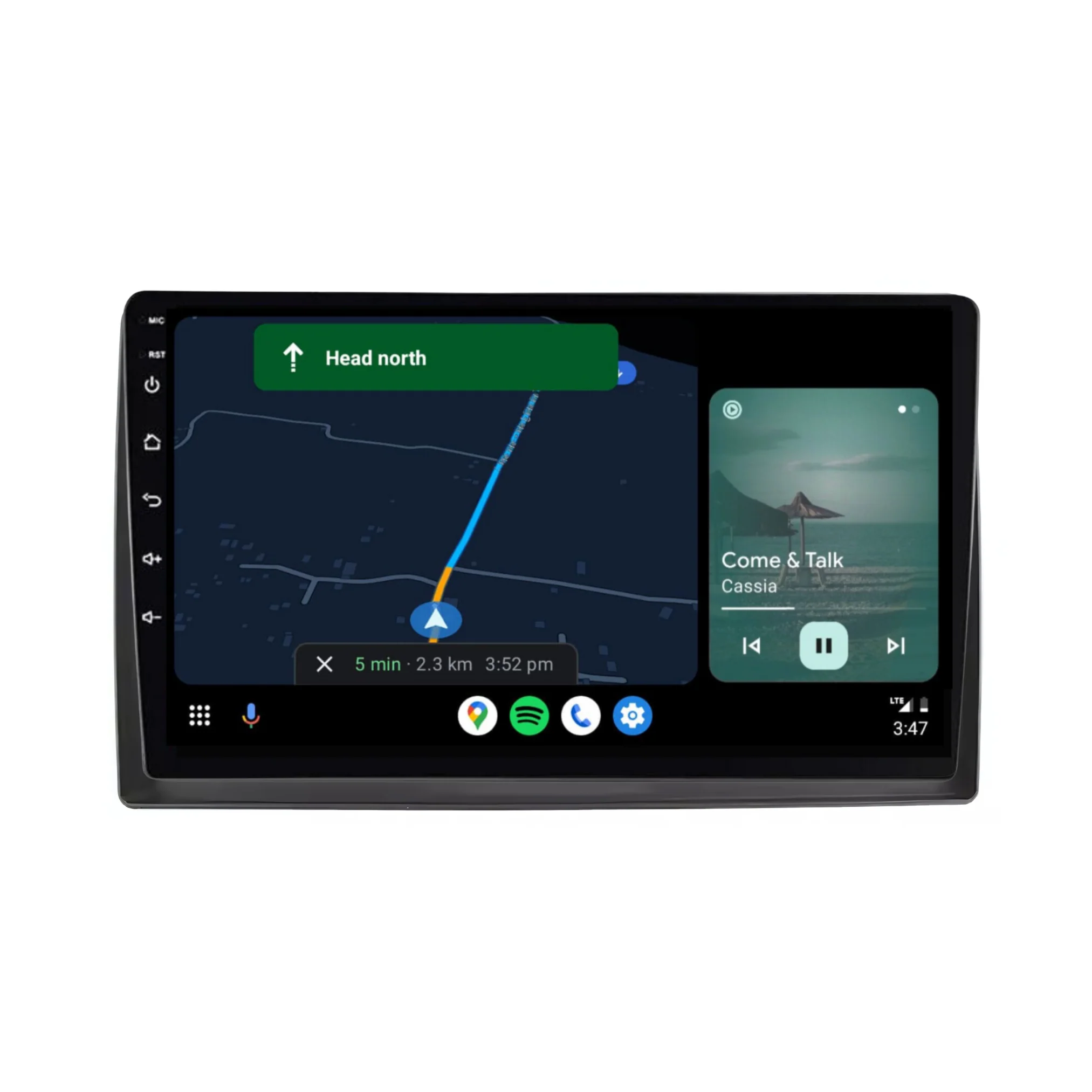 Toyota Coaster (2013-2024) Plug & Play Head Unit Upgrade Kit: Car Radio with Wireless & Wired Apple CarPlay & Android Auto - Image 4