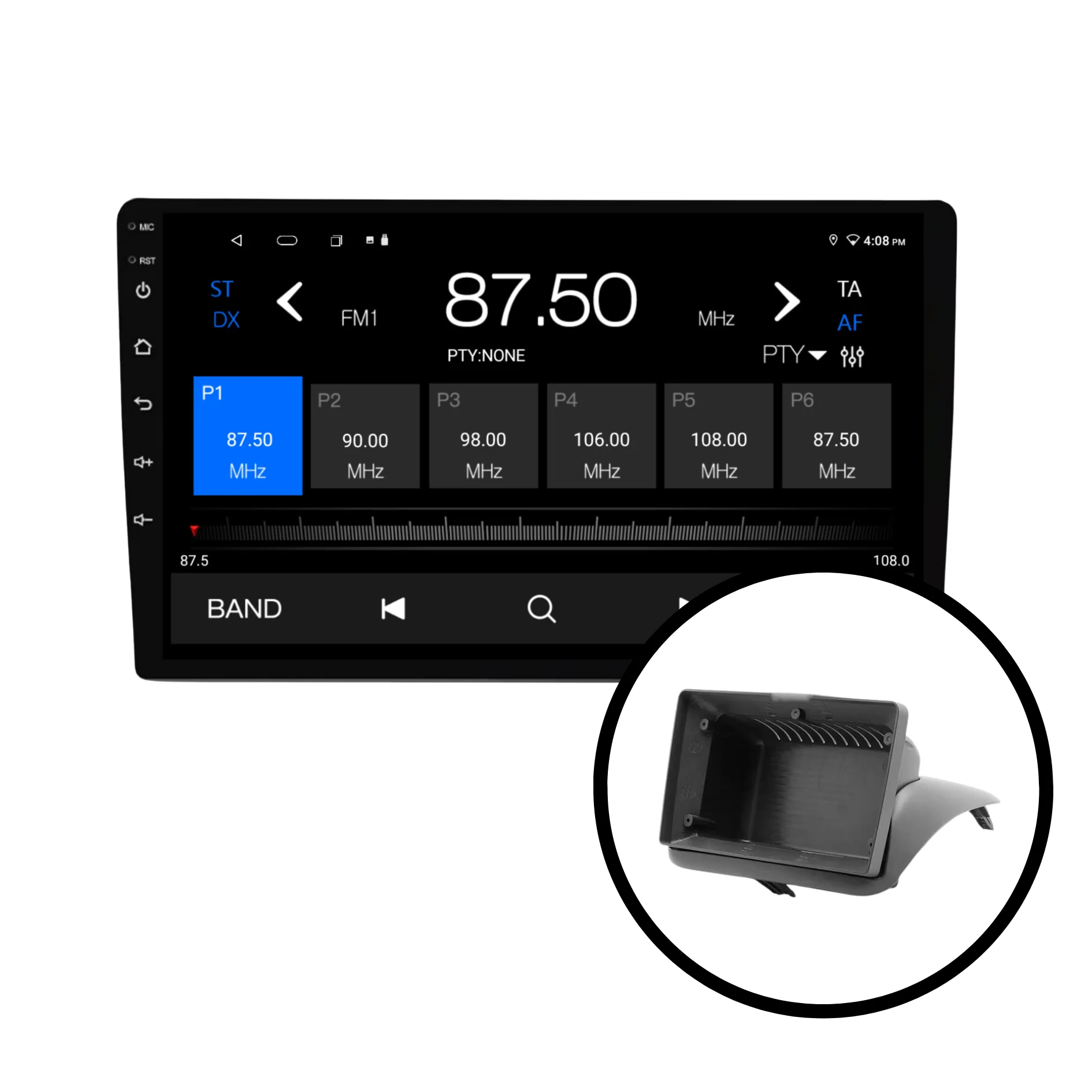 Toyota Corolla (1995-2002) Plug & Play Head Unit Upgrade Kit: Car Radio with Wireless & Wired Apple CarPlay & Android Auto - Image 5