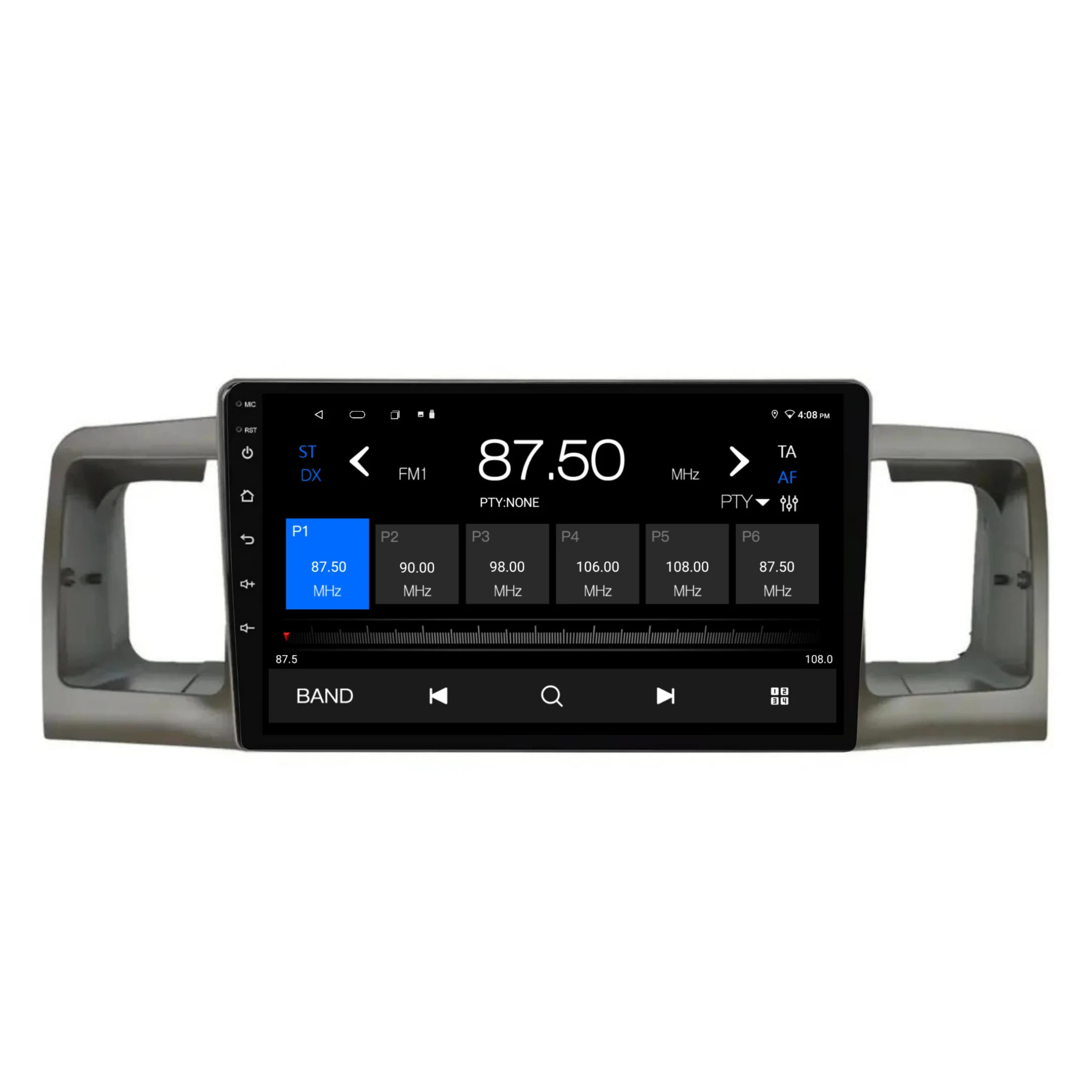 Toyota Corolla (2003-2012) Plug & Play Head Unit Upgrade Kit: Car Radio with Wireless & Wired Apple CarPlay & Android Auto - Image 5