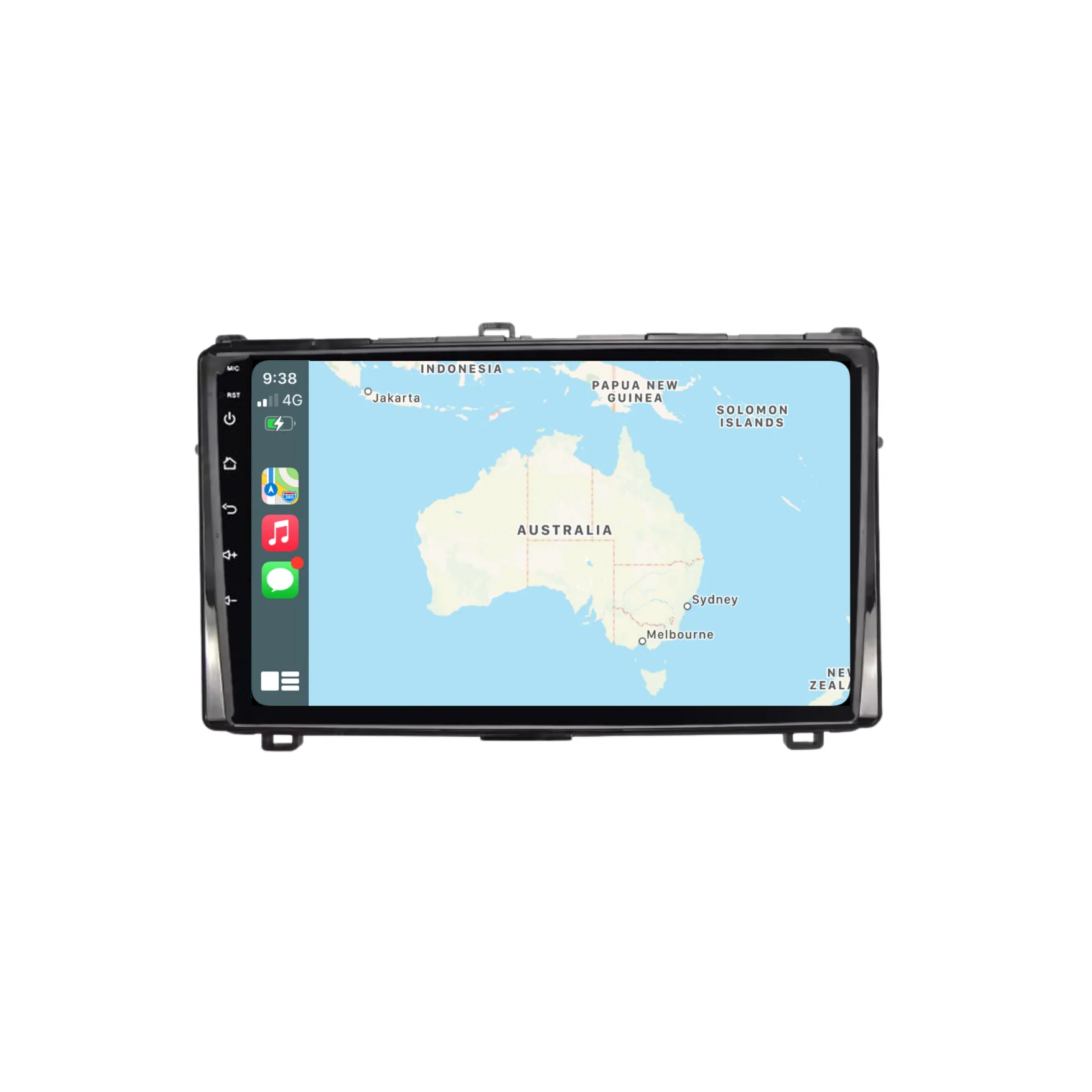 Toyota Corolla (2017-2019) Plug & Play Head Unit Upgrade Kit: Car Radio with Wireless & Wired Apple CarPlay & Android Auto - Image 2