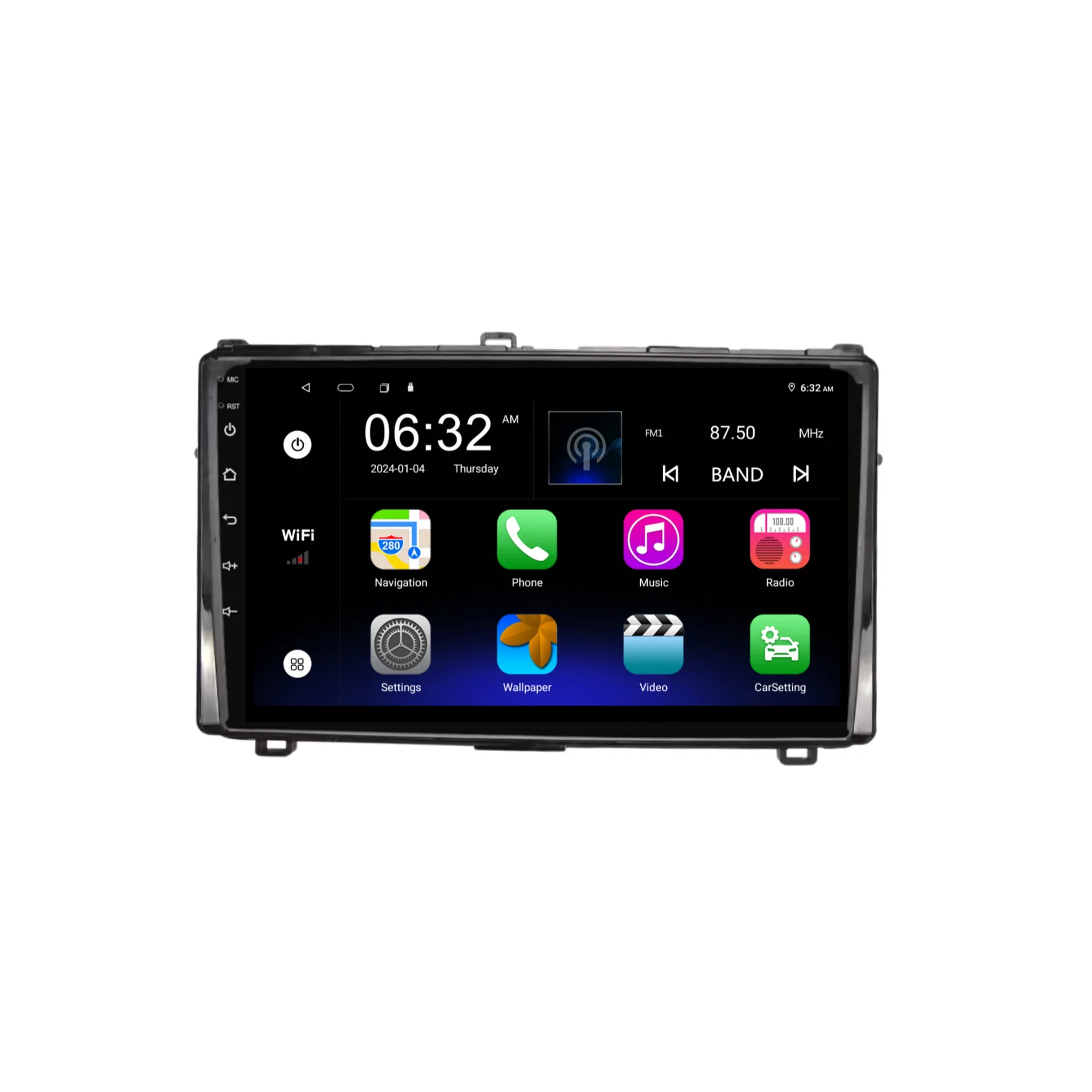 Toyota Corolla (2017-2019) Plug & Play Head Unit Upgrade Kit: Car Radio with Wireless & Wired Apple CarPlay & Android Auto - Image 6