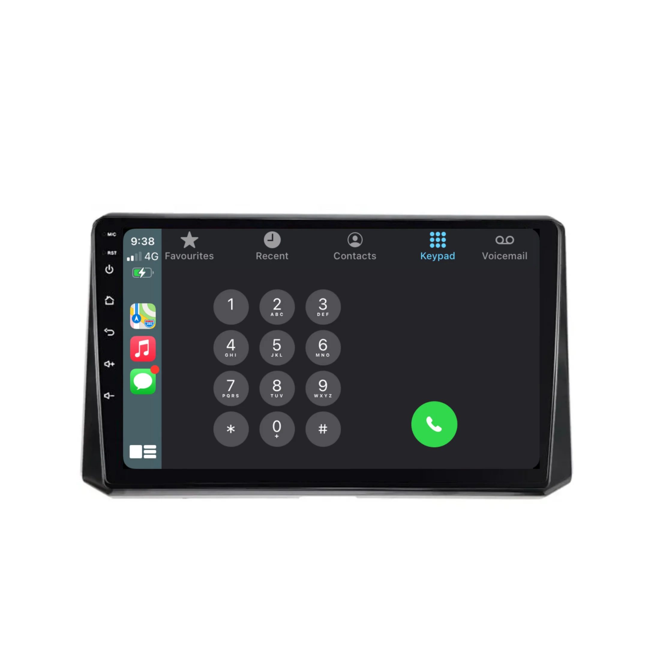 Toyota Corolla (2019-2024) Plug & Play Head Unit Upgrade Kit: Car Radio with Wireless & Wired Apple CarPlay & Android Auto - Image 5