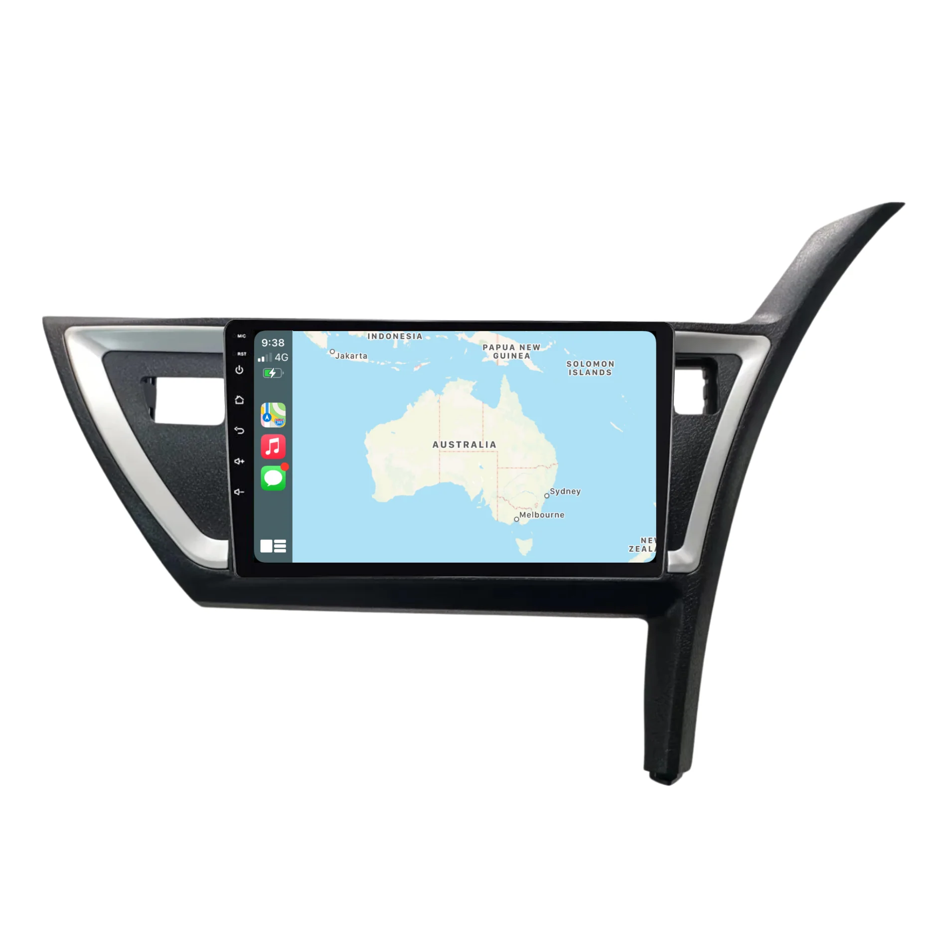 Toyota Corolla / Auris (2012-2015) Plug & Play Head Unit Upgrade Kit: Car Radio with Wireless & Wired Apple CarPlay & Android Auto - Image 2