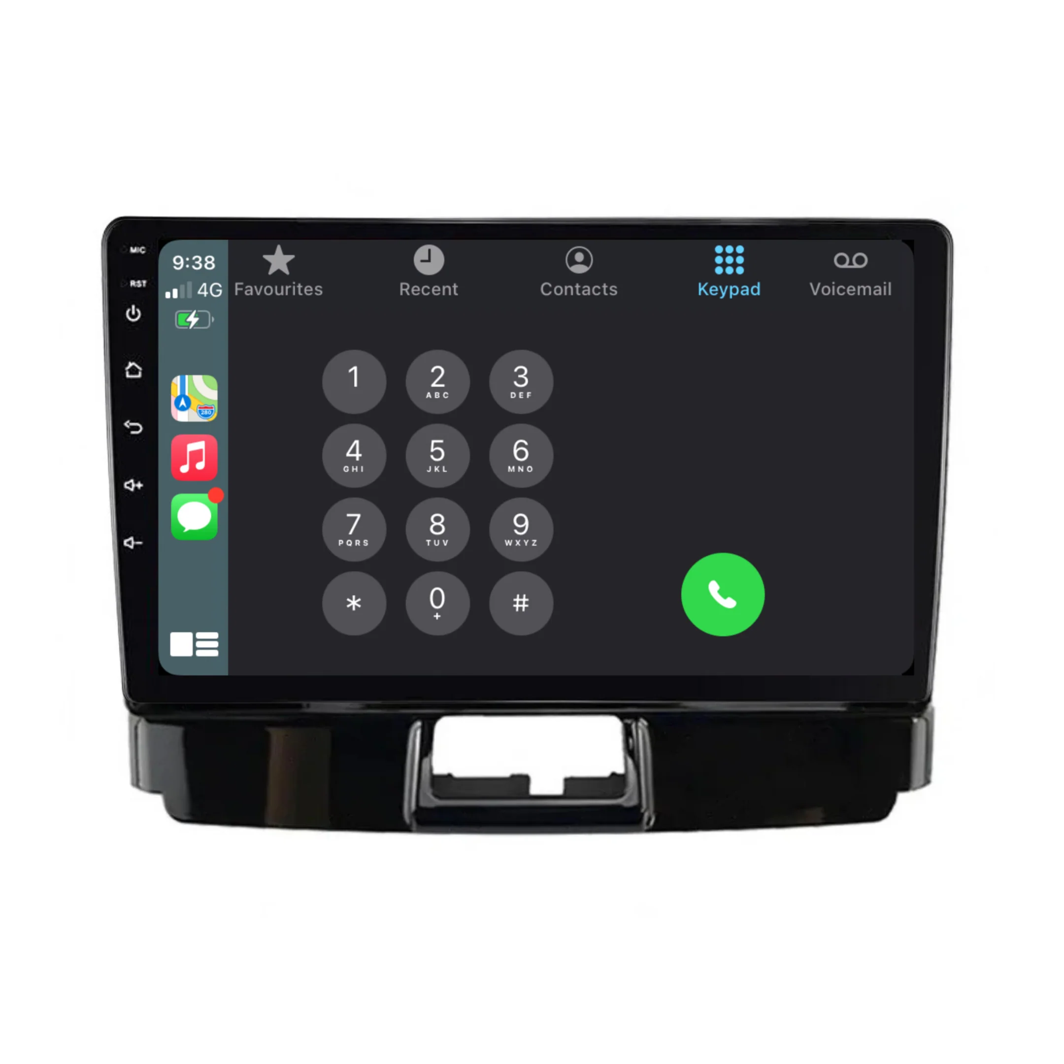 Toyota Corolla Fielder / Hybrid / Axio (2012-2021) Plug & Play Head Unit Upgrade Kit: Car Radio with Wireless & Wired Apple CarPlay & Android Auto - Image 3
