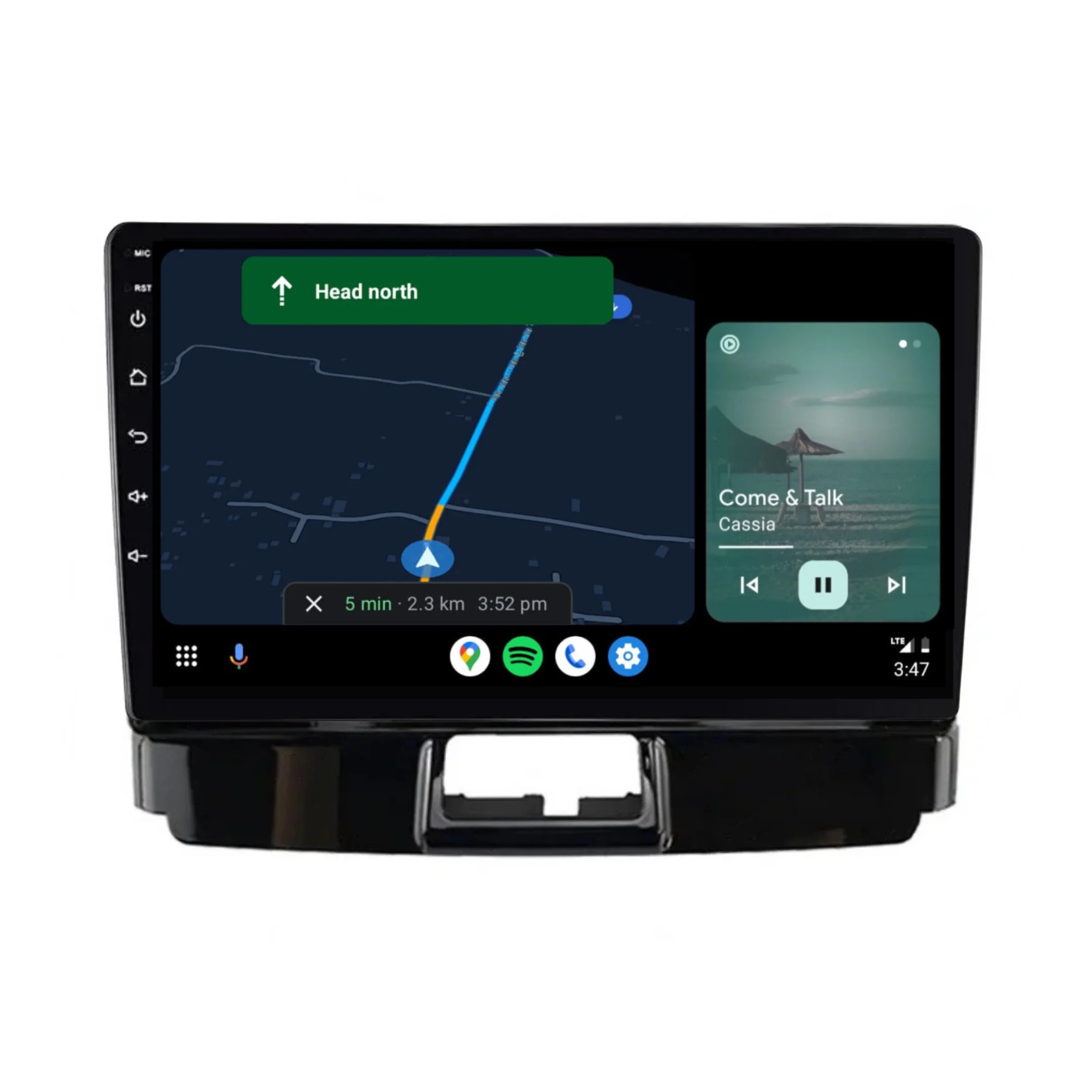 Toyota Corolla Fielder / Hybrid / Axio (2012-2021) Plug & Play Head Unit Upgrade Kit: Car Radio with Wireless & Wired Apple CarPlay & Android Auto - Image 4