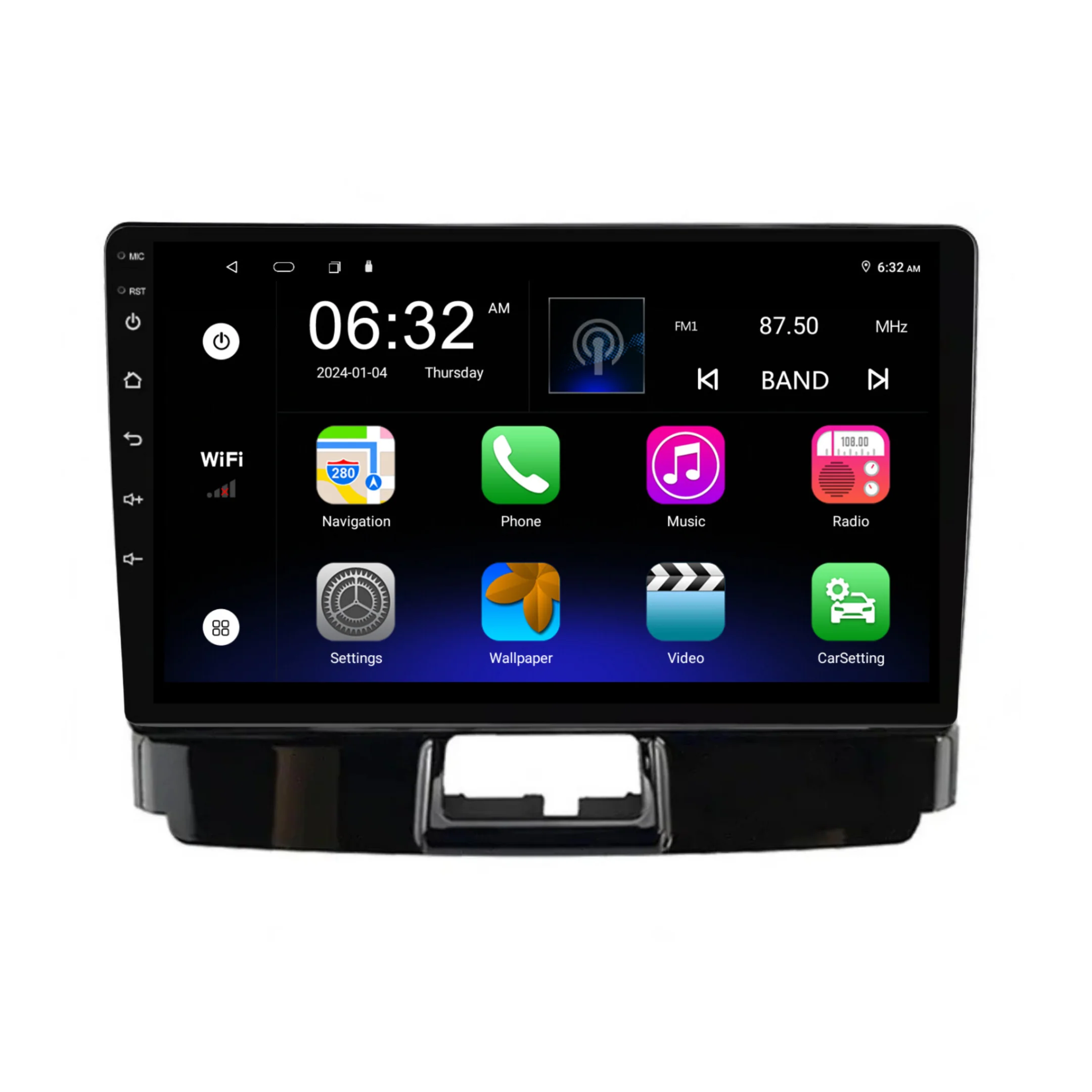 Toyota Corolla Fielder / Hybrid / Axio (2012-2021) Plug & Play Head Unit Upgrade Kit: Car Radio with Wireless & Wired Apple CarPlay & Android Auto - Image 6
