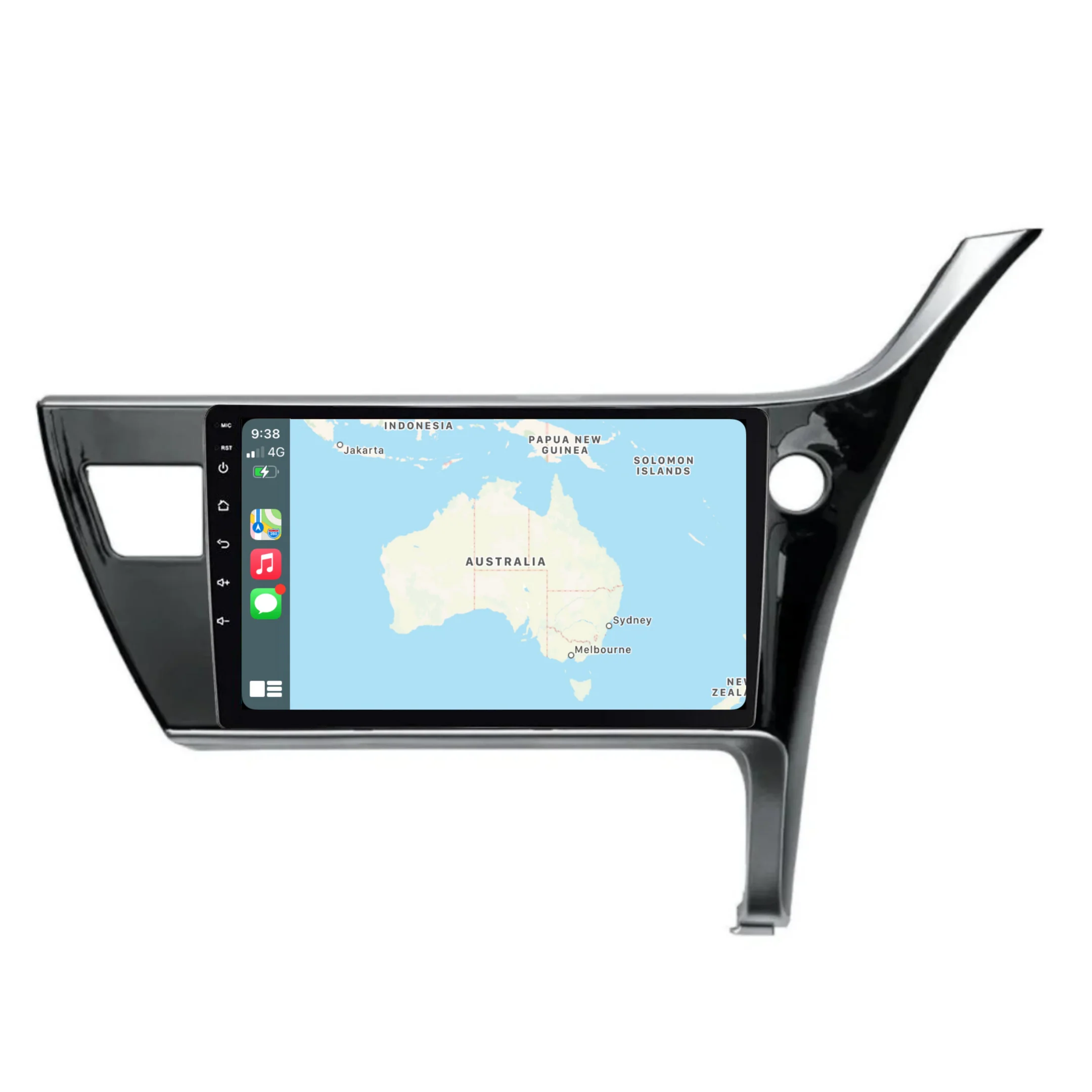 Toyota Corolla Hatch (2015-2018) Plug & Play Head Unit Upgrade Kit: Car Radio with Wireless & Wired Apple CarPlay & Android Auto - Image 2
