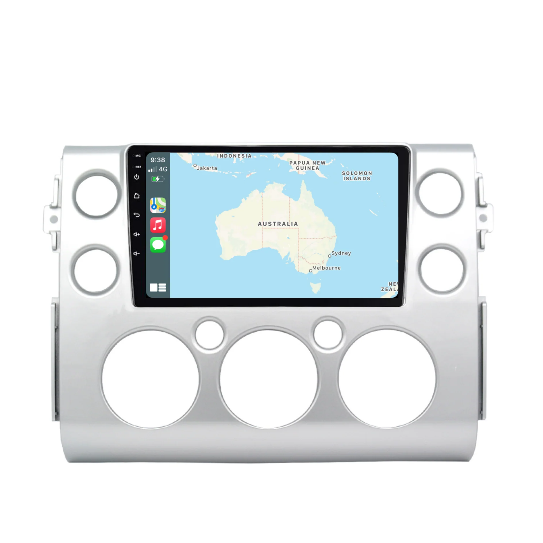 Toyota FJ CRUISER (2007-2015) Plug & Play Head Unit Upgrade Kit: Car Radio with Wireless & Wired Apple CarPlay & Android Auto - Image 3