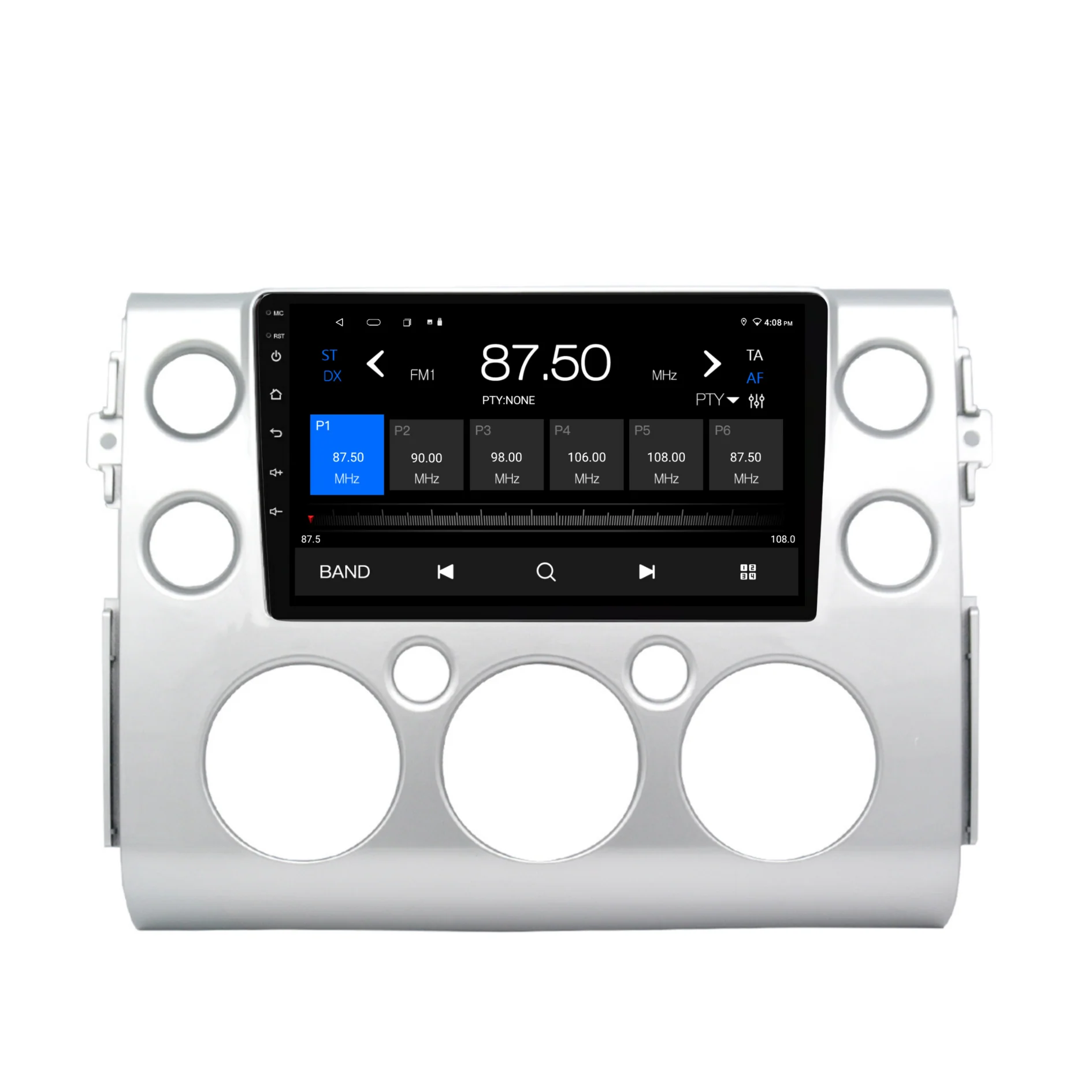 Toyota FJ CRUISER (2007-2015) Plug & Play Head Unit Upgrade Kit: Car Radio with Wireless & Wired Apple CarPlay & Android Auto - Image 6