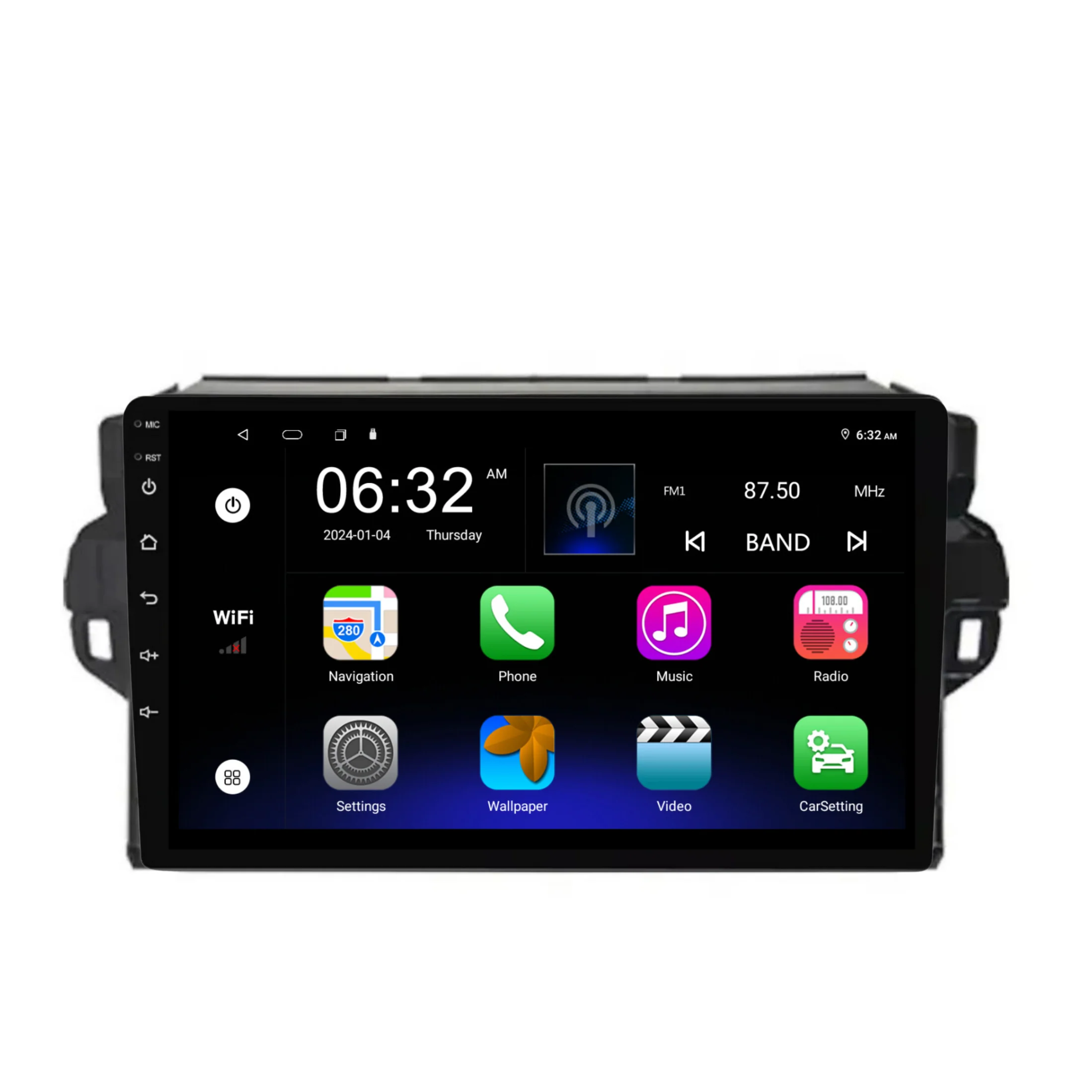 Toyota Fortuner (2021-2024) Plug & Play Head Unit Upgrade Kit: Car Radio with Wireless & Wired Apple CarPlay & Android Auto - Image 7