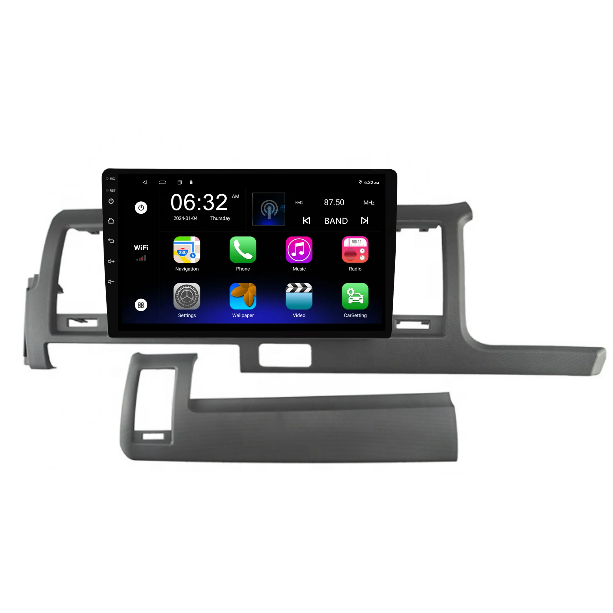 Toyota Hiace (2010-2018) Plug & Play Head Unit Upgrade Kit: Car Radio with Wireless & Wired Apple CarPlay & Android Auto - Image 7