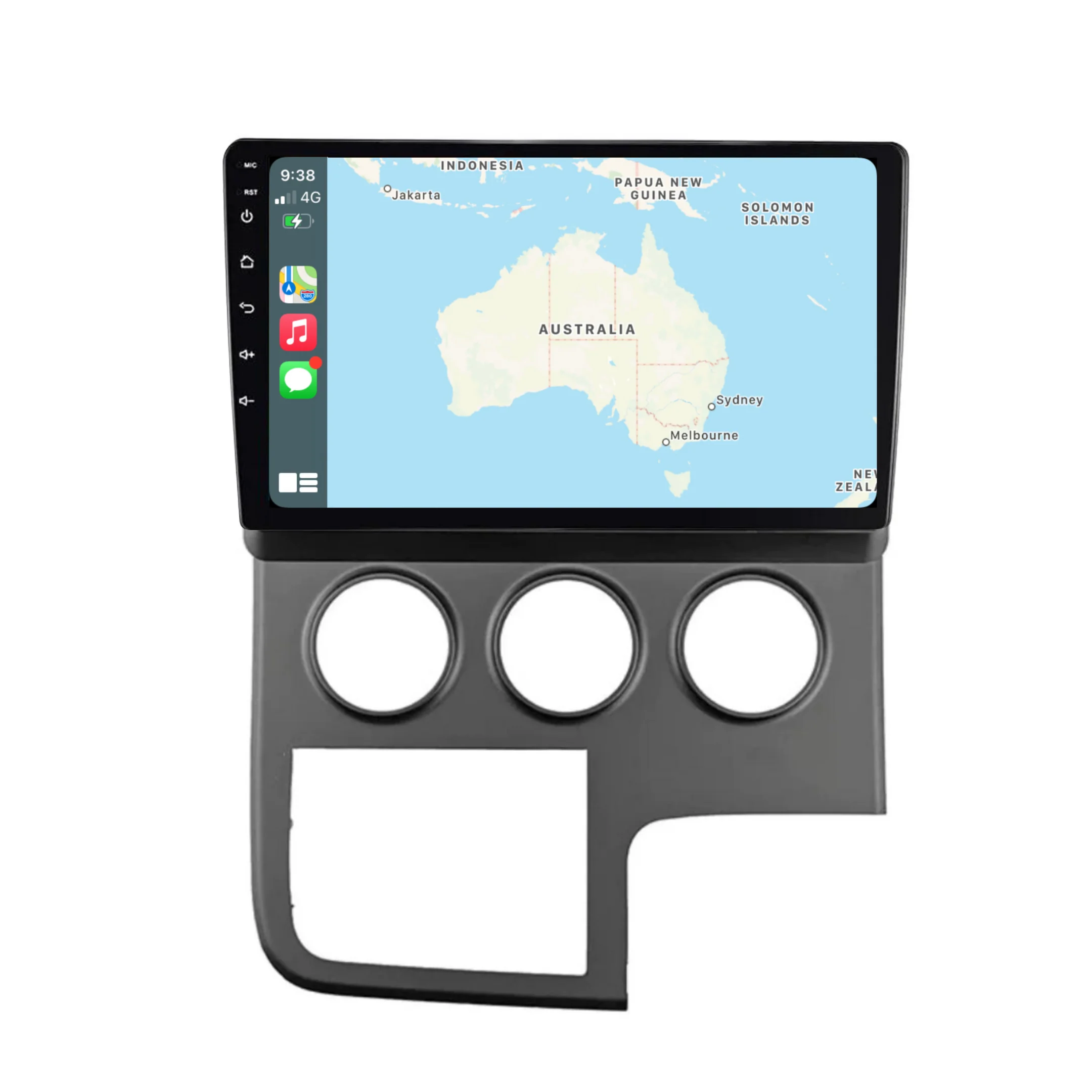 Toyota Hiace (2019-2024) Plug & Play Head Unit Upgrade Kit: Car Radio with Wireless & Wired Apple CarPlay & Android Auto - Image 4