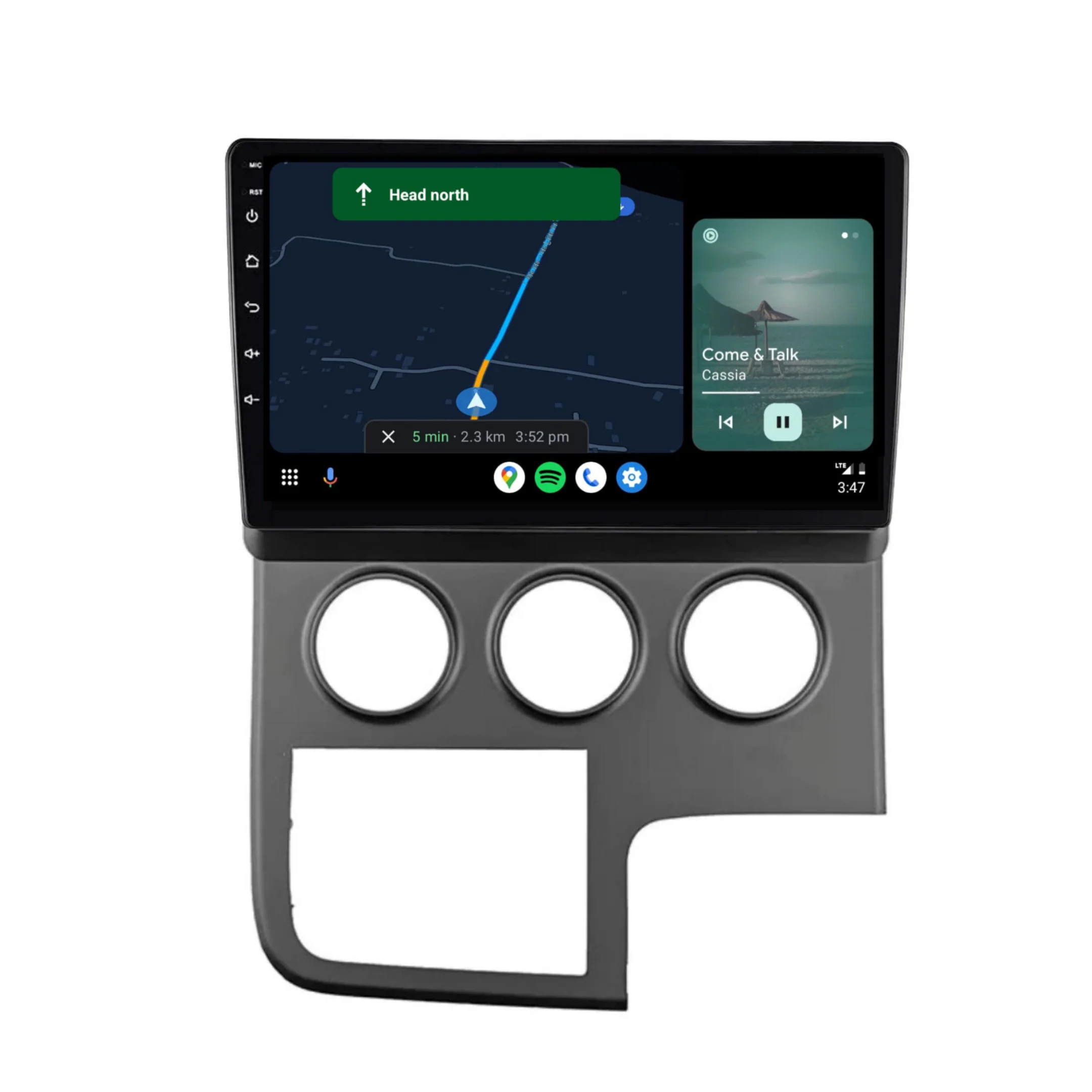 Toyota Hiace (2019-2024) Plug & Play Head Unit Upgrade Kit: Car Radio with Wireless & Wired Apple CarPlay & Android Auto - Image 5