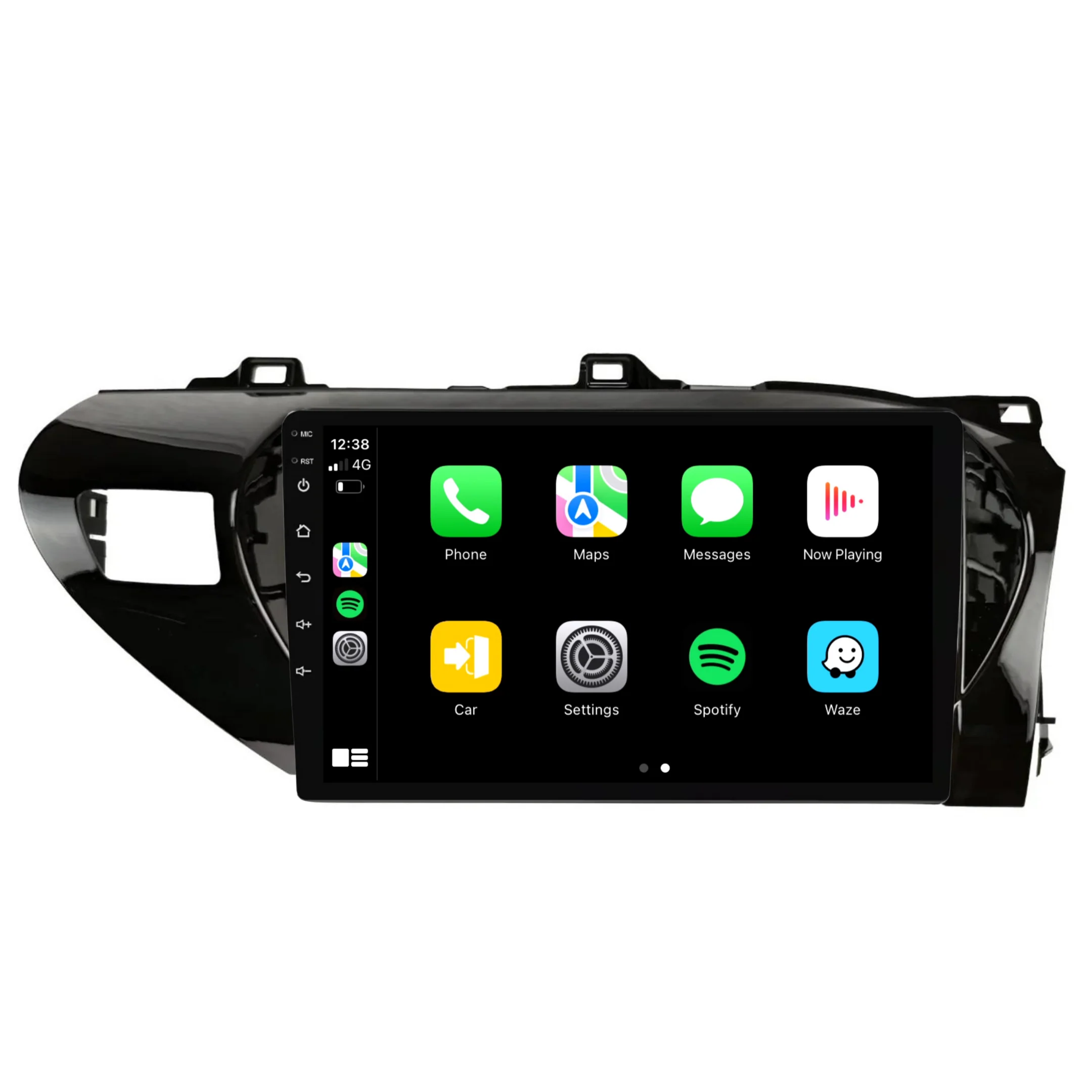 Toyota Hilux N80 / SR5 / GR SPORT (2023/2024) Plug & Play Head Unit Upgrade Kit: Car Radio with Wireless & Wired Apple CarPlay & Android Auto - Image 2