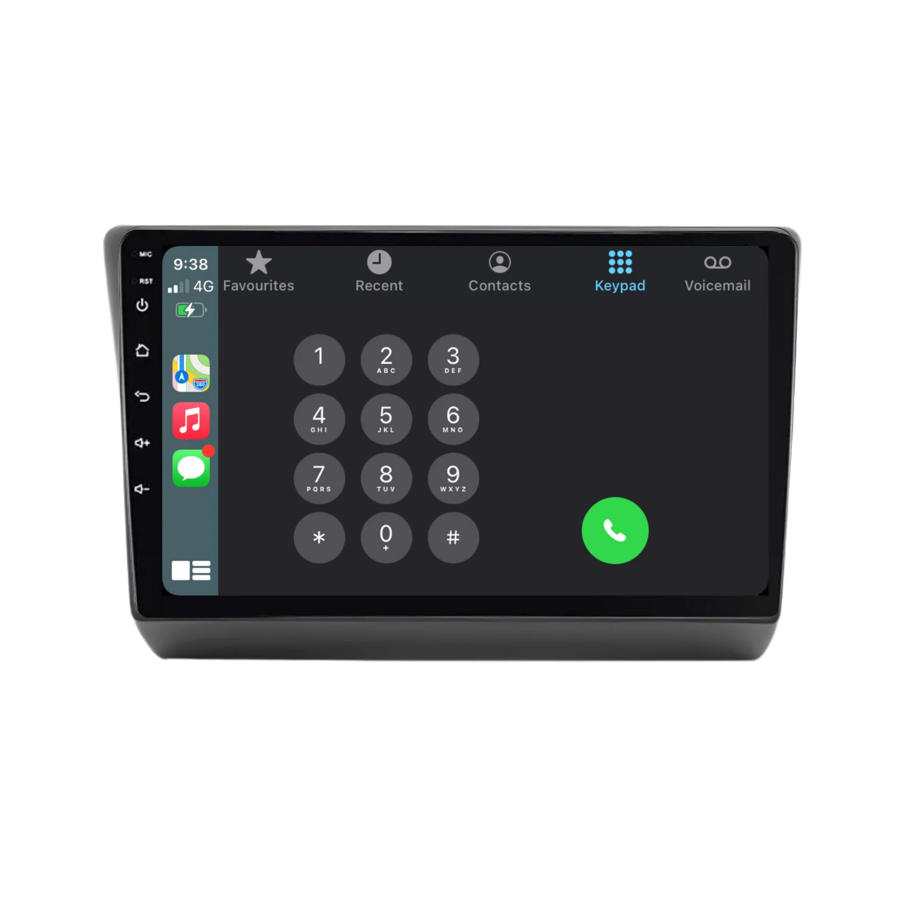 Toyota Hilux Surf (1995-2002) Plug & Play Head Unit Upgrade Kit: Car Radio with Wireless & Wired Apple CarPlay & Android Auto - Image 3