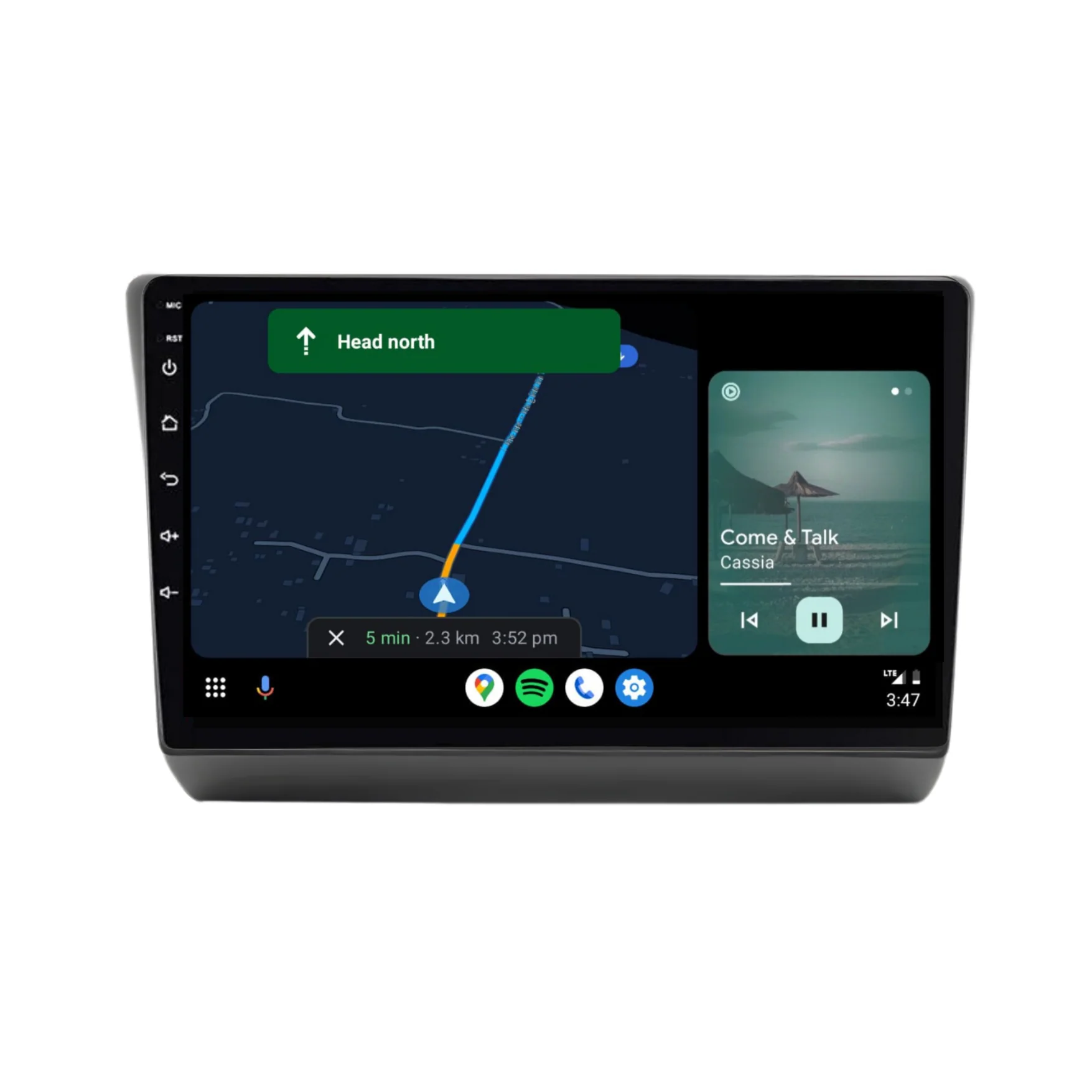 Toyota Hilux Surf (1995-2002) Plug & Play Head Unit Upgrade Kit: Car Radio with Wireless & Wired Apple CarPlay & Android Auto - Image 4