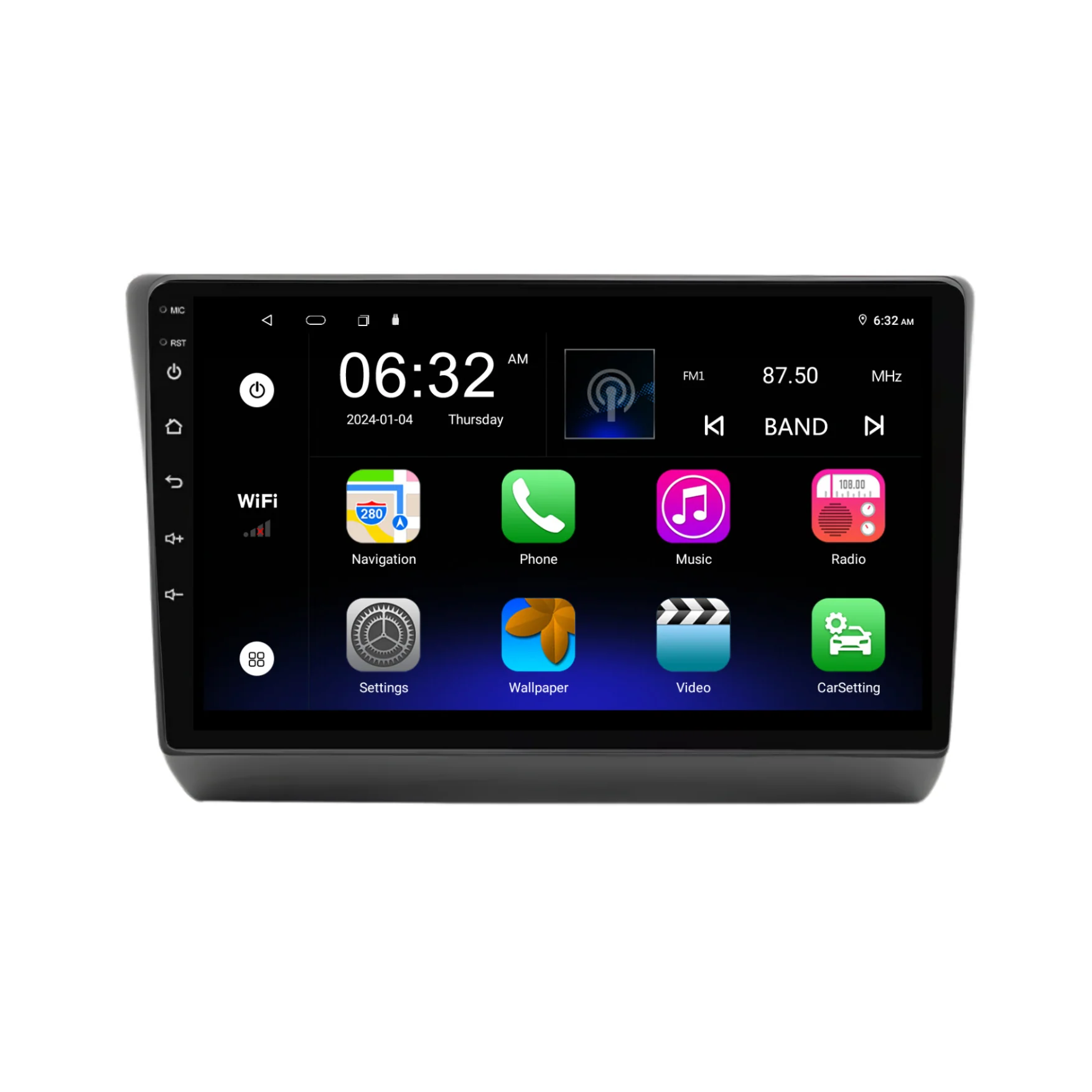 Toyota Hilux Surf (1995-2002) Plug & Play Head Unit Upgrade Kit: Car Radio with Wireless & Wired Apple CarPlay & Android Auto - Image 6