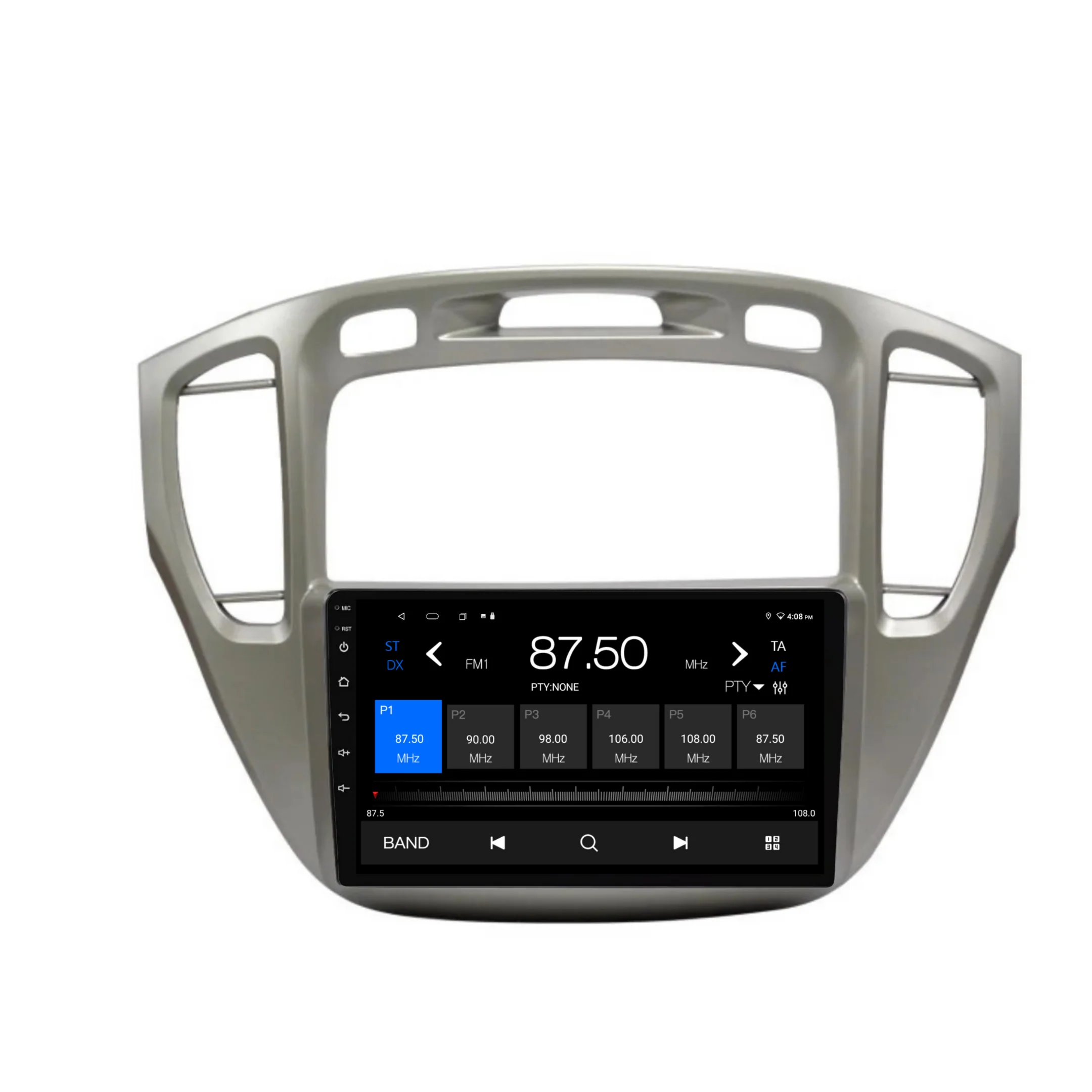 Toyota Kluger (2001-2007) Plug & Play Head Unit Upgrade Kit: Car Radio with Wireless & Wired Apple CarPlay & Android Auto - Image 4