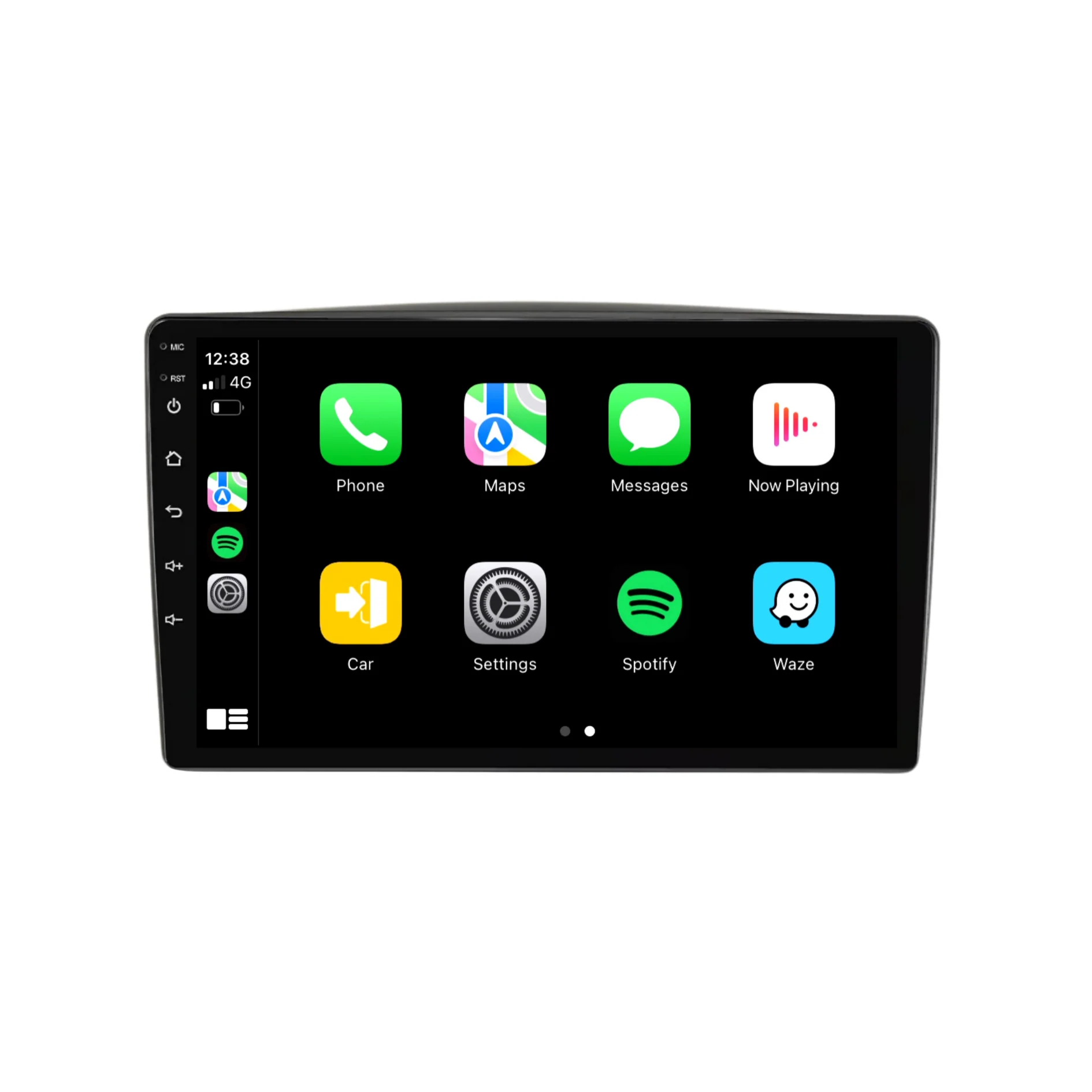Toyota Landcruiser 100/105 Series (1998-2003) Plug & Play Head Unit Upgrade Kit: Car Radio with Wireless & Wired Apple CarPlay & Android Auto - Image 3