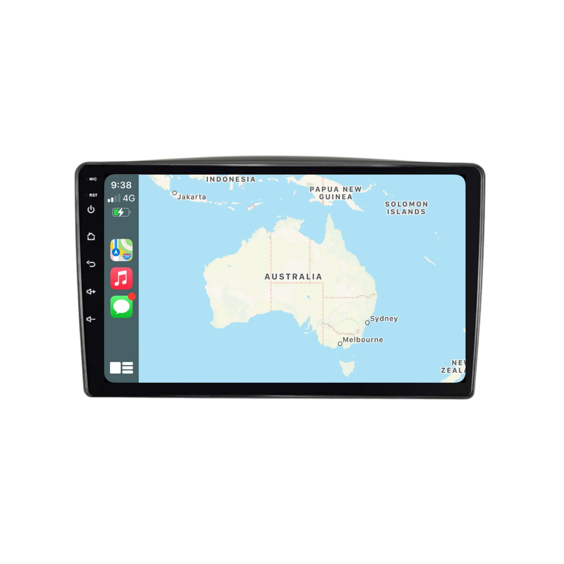 Toyota Landcruiser 100/105 Series (1998-2003) Plug & Play Head Unit Upgrade Kit: Car Radio with Wireless & Wired Apple CarPlay & Android Auto - Image 4
