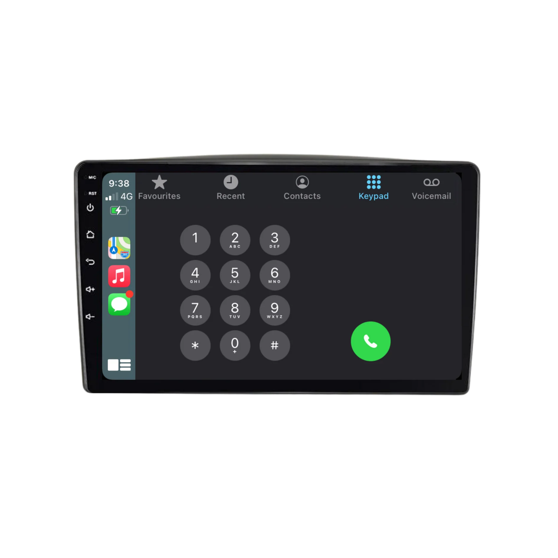 Toyota Landcruiser 100/105 Series (1998-2003) Plug & Play Head Unit Upgrade Kit: Car Radio with Wireless & Wired Apple CarPlay & Android Auto - Image 5