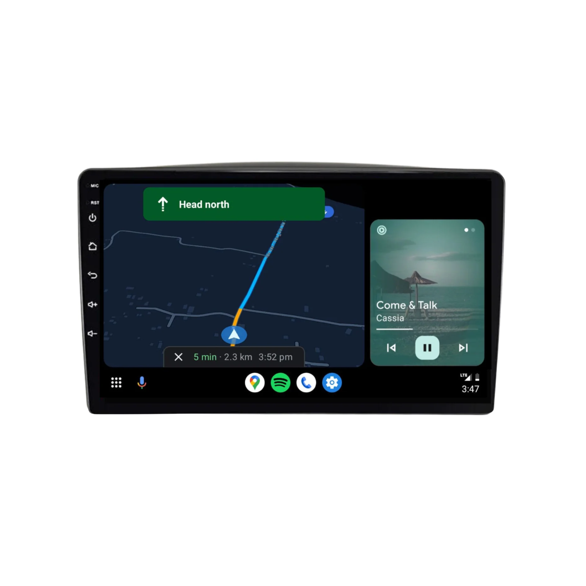 Toyota Landcruiser 100/105 Series (1998-2003) Plug & Play Head Unit Upgrade Kit: Car Radio with Wireless & Wired Apple CarPlay & Android Auto - Image 6