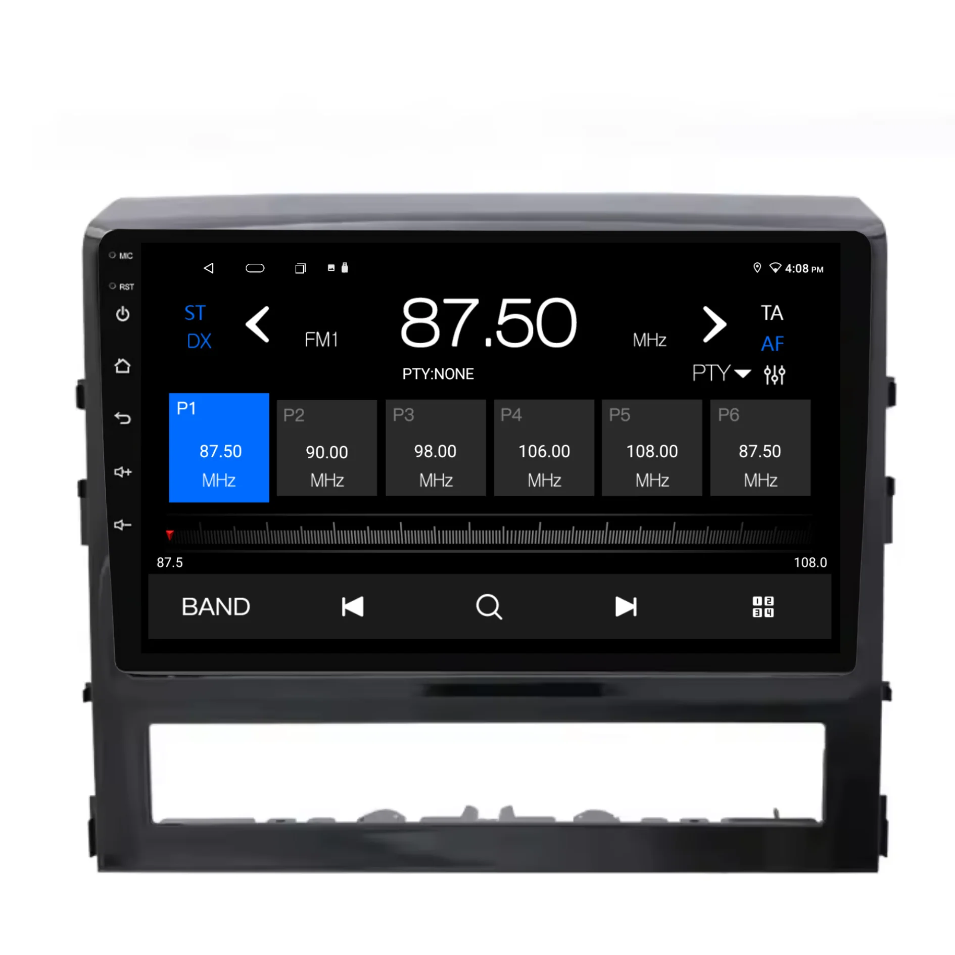 Toyota Landcruiser 200 Series (2016-2020) Plug & Play Head Unit Upgrade Kit: Car Radio with Wireless & Wired Apple CarPlay & Android Auto - Image 6