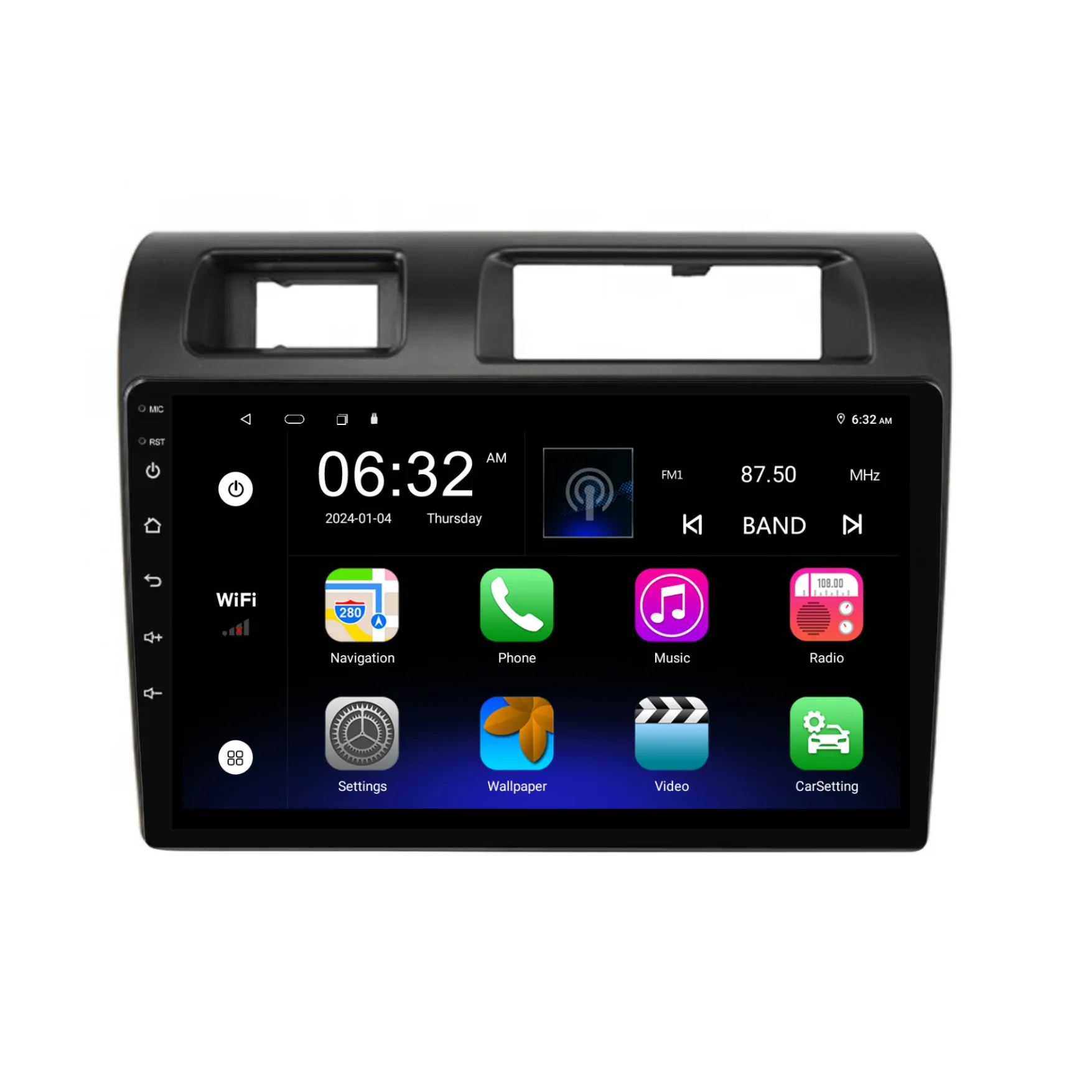Toyota Landcruiser 79/78/76/70 (2009-2023) Plug & Play Head Unit Upgrade Kit: Car Radio with Wireless & Wired Apple CarPlay & Android Auto - Image 7
