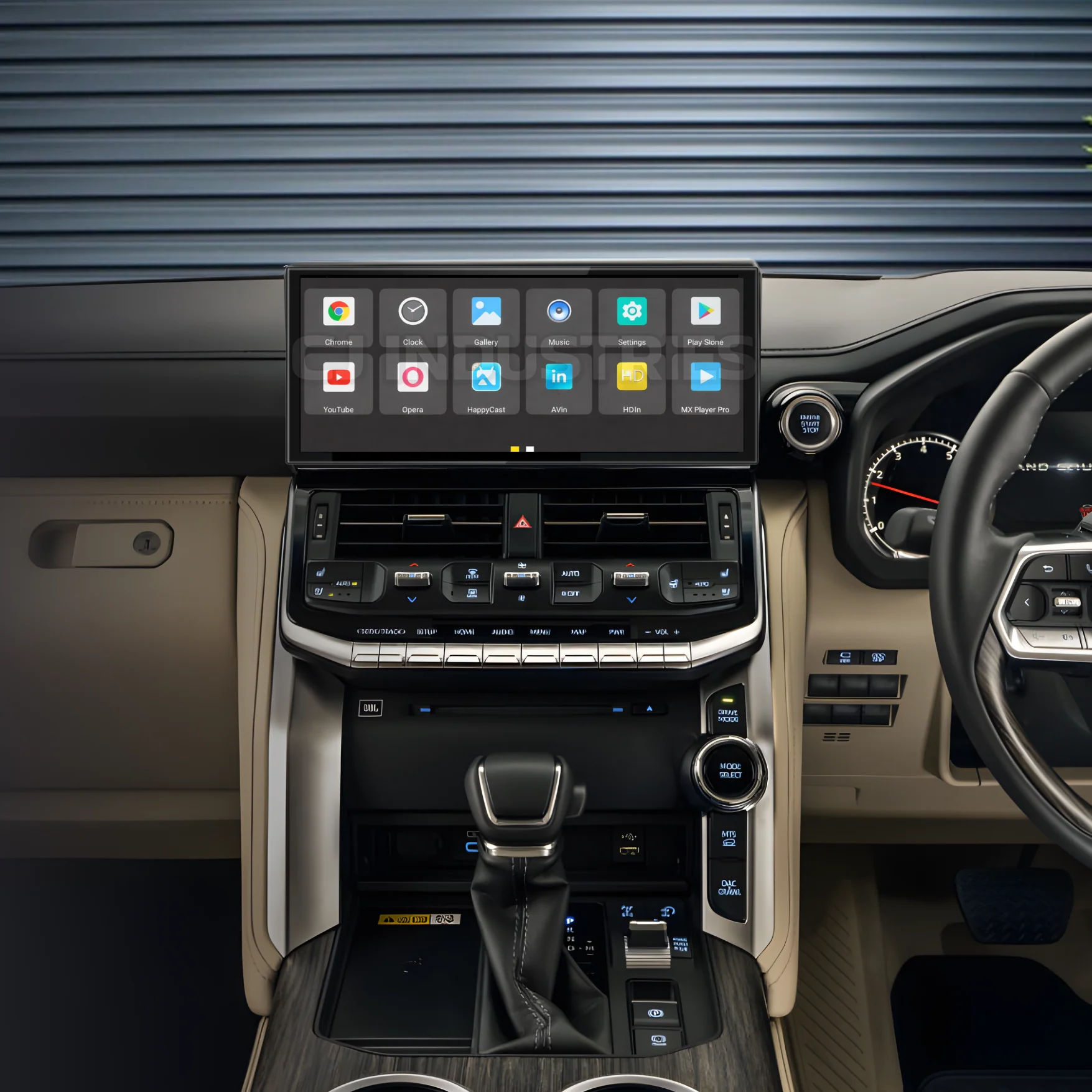 Toyota Landcruiser LC300 300 Series (2021 - 2025) 12.3" HD Plug & Play Head Unit Upgrade Kit: Car Radio with Wireless & Wired Apple CarPlay & Android Auto - Image 4