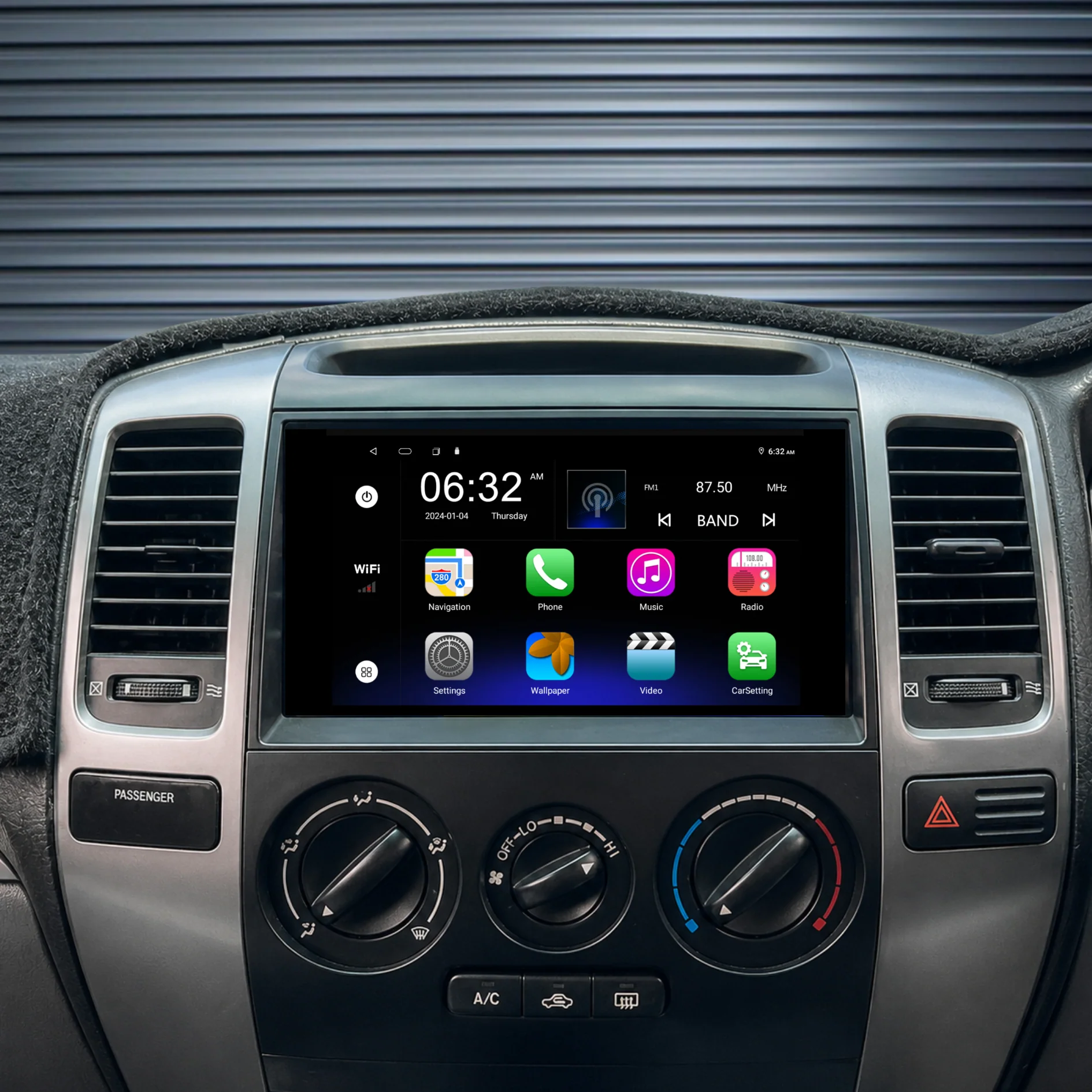 Toyota Prado 120 Series (2003-2009) Plug & Play Head Unit Upgrade Kit: Car Radio with Wireless & Wired Apple CarPlay & Android Auto - Image 6