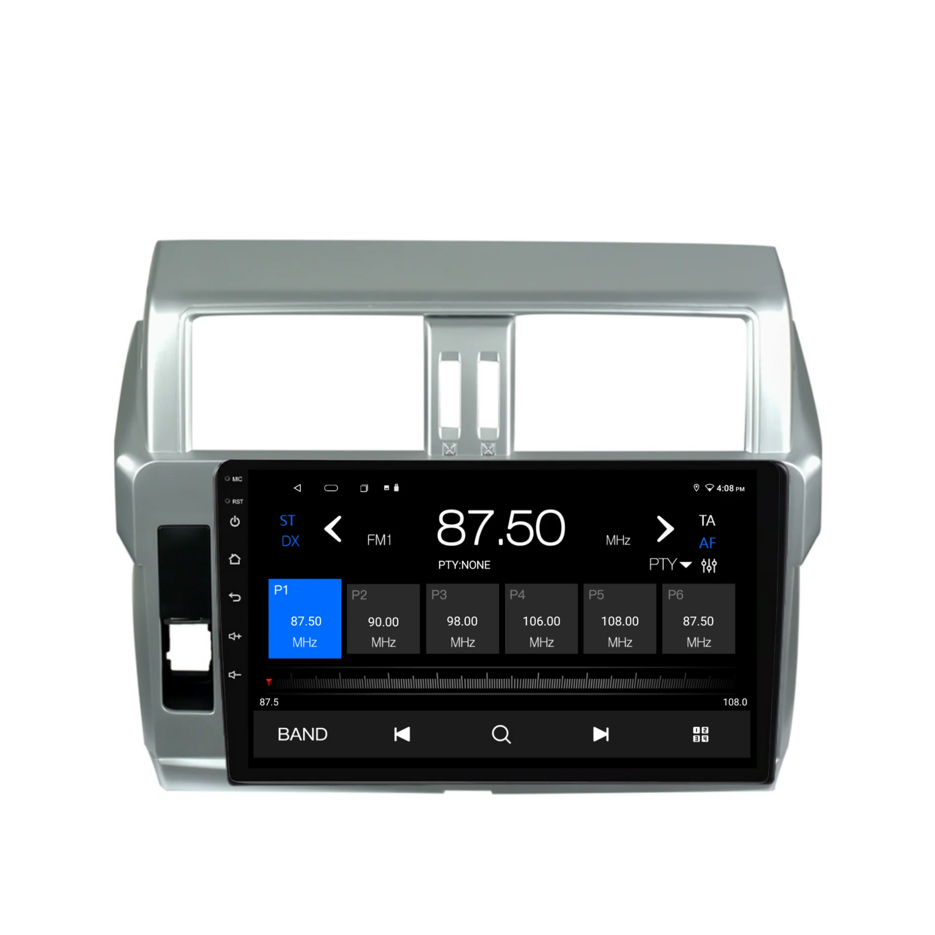 Toyota Prado 150 (2014-2017) Plug & Play Head Unit Upgrade Kit: Car Radio with Wireless & Wired Apple CarPlay & Android Auto - Image 7