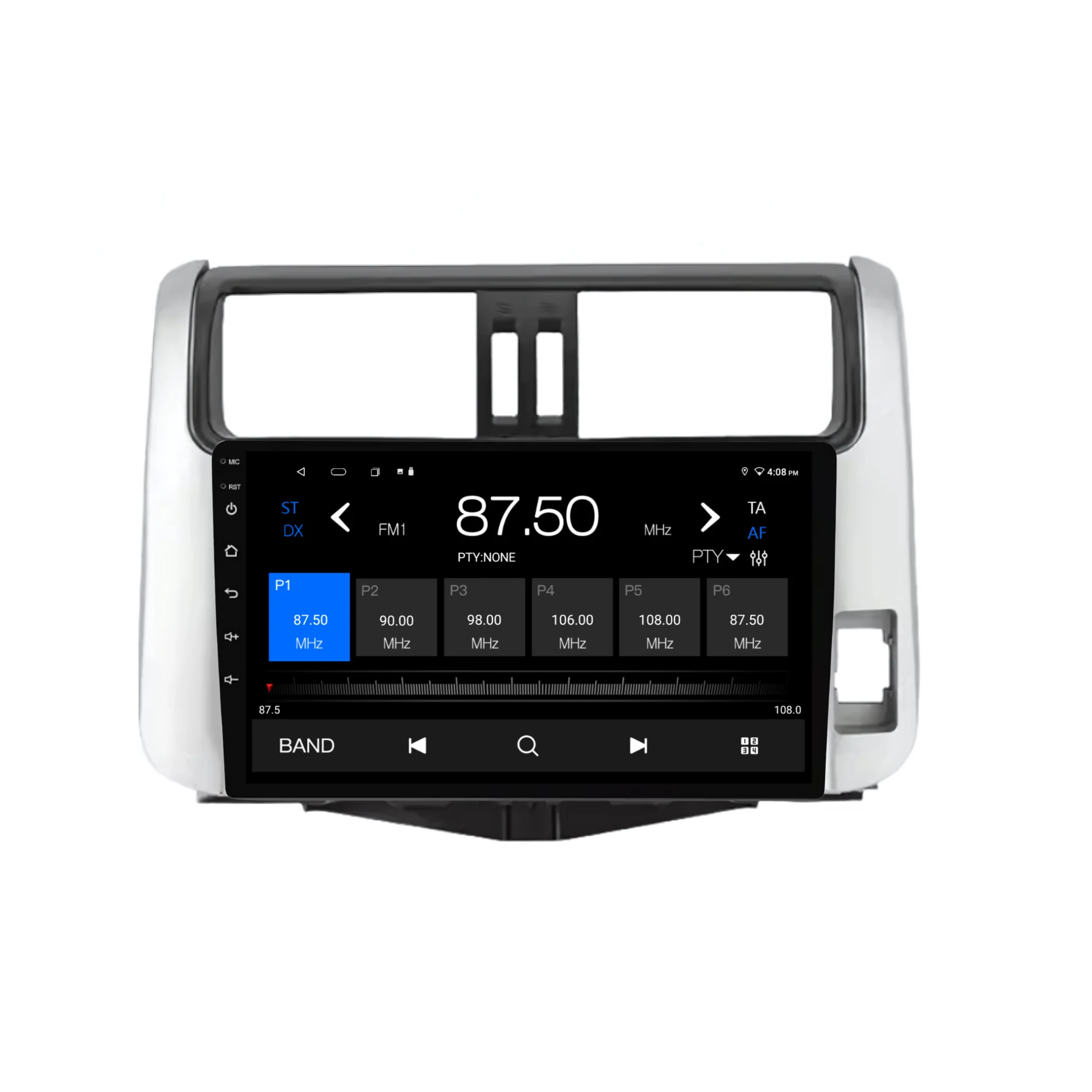 Toyota Prado (2010-2013) Plug & Play Head Unit Upgrade Kit: Car Radio with Wireless & Wired Apple CarPlay & Android Auto - Image 7