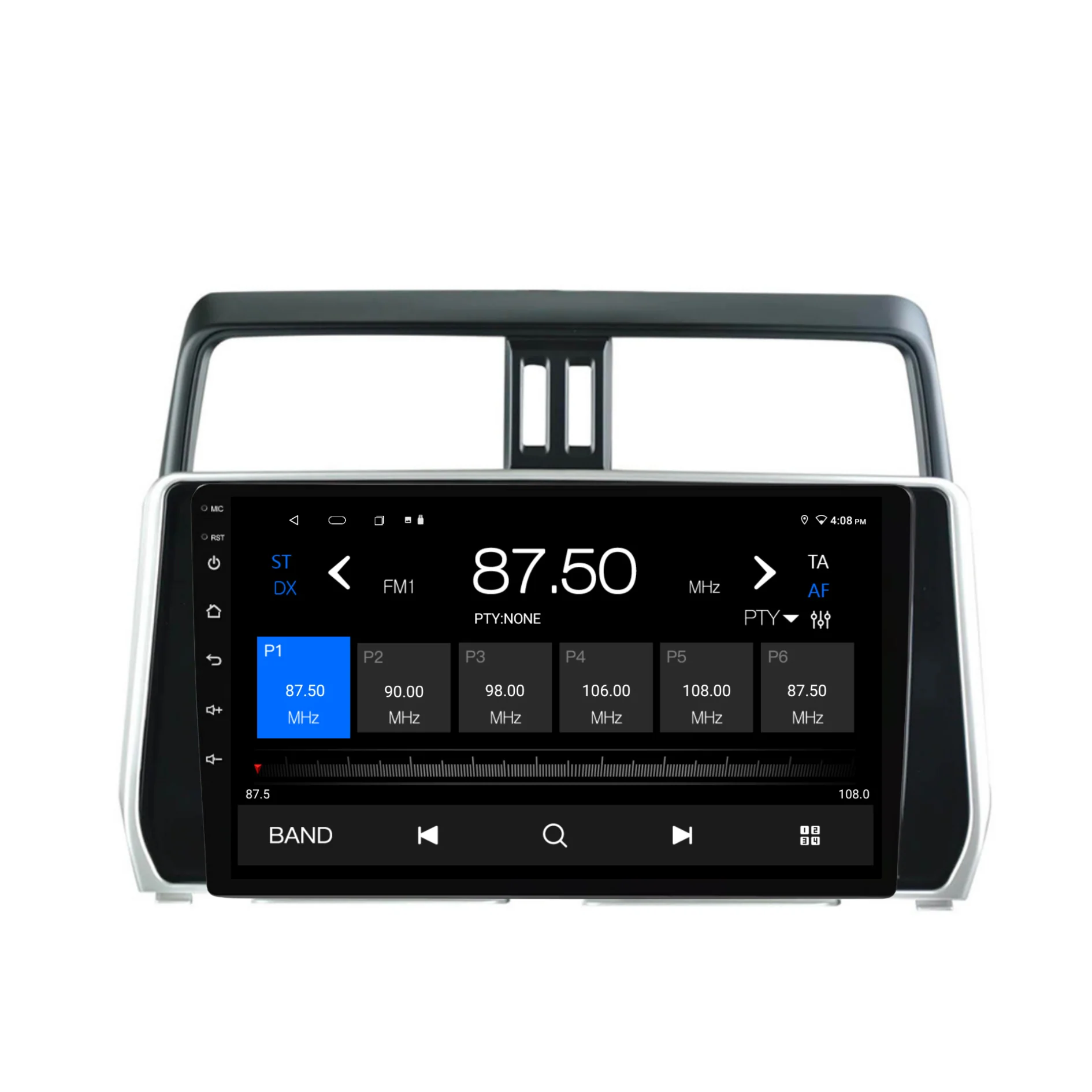 Toyota Prado (2018-2022) Plug & Play Head Unit Upgrade Kit: Car Radio with Wireless & Wired Apple CarPlay & Android Auto - Image 7