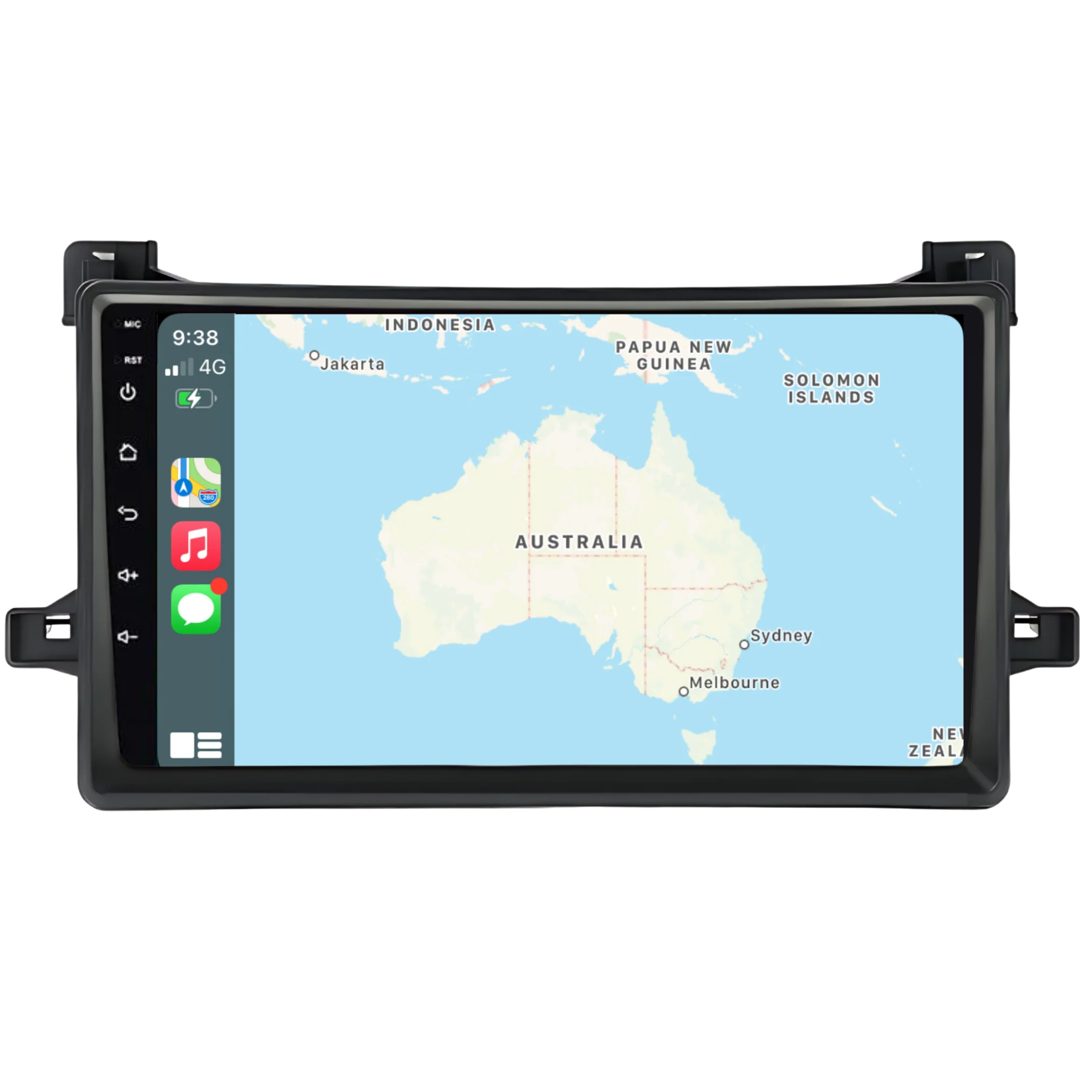 Toyota Prius (2016+) Plug & Play Head Unit Upgrade Kit: Car Radio with Wireless & Wired Apple CarPlay & Android Auto - Image 2
