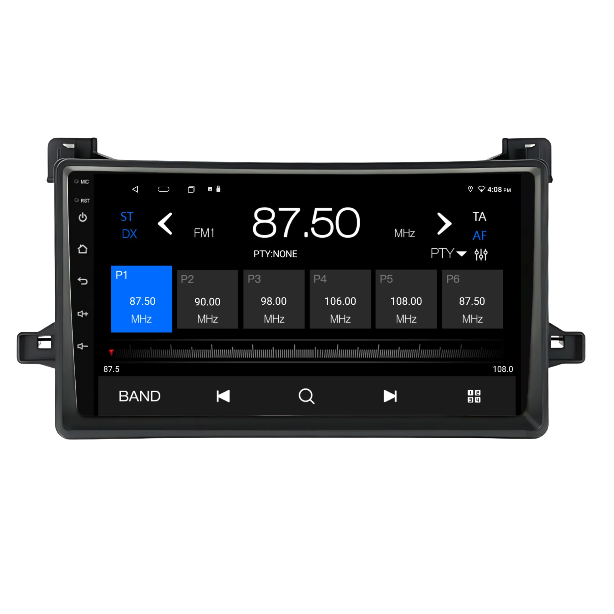 Toyota Prius (2016+) Plug & Play Head Unit Upgrade Kit: Car Radio with Wireless & Wired Apple CarPlay & Android Auto - Image 4