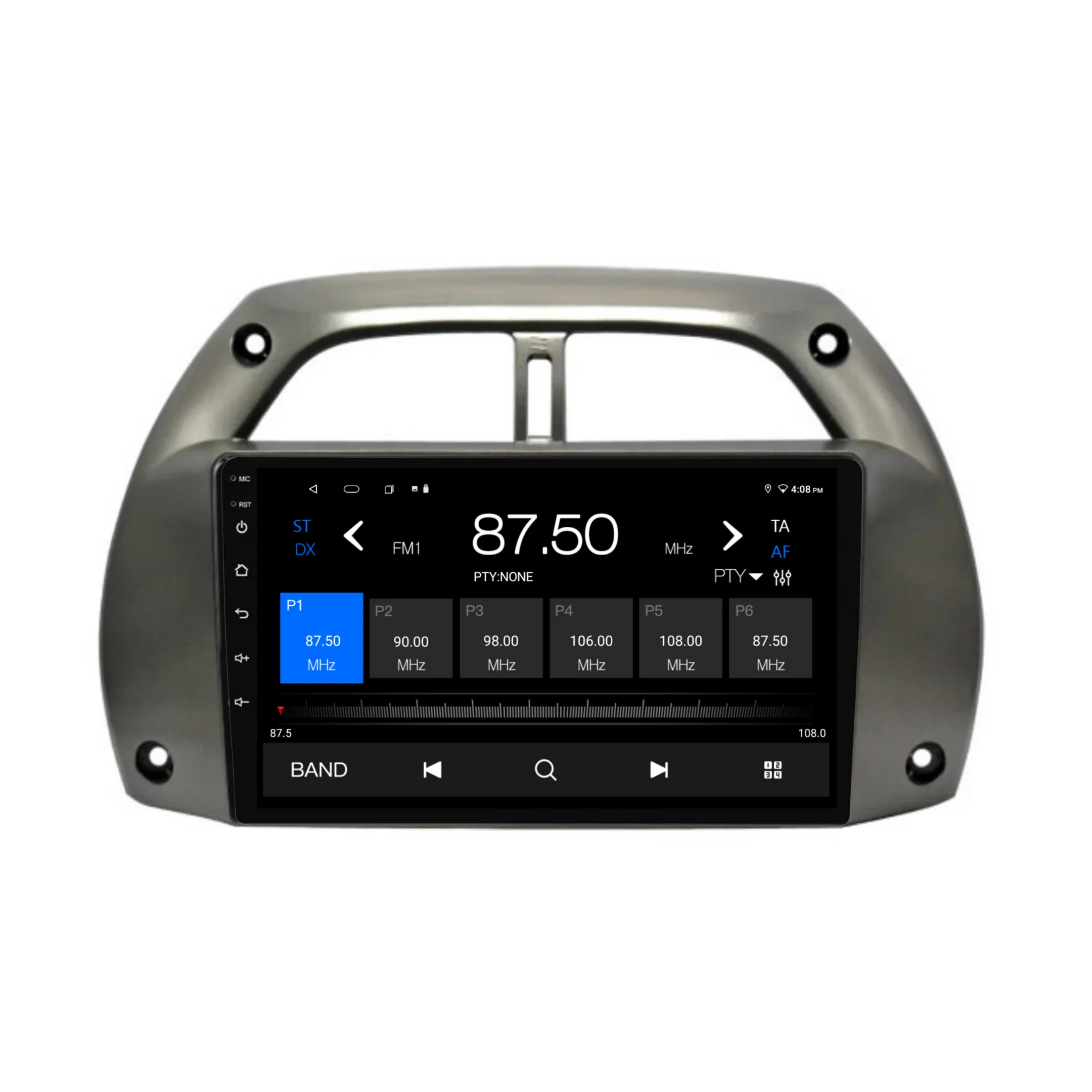 Toyota RAV4 (2001-2006) Plug & Play Head Unit Upgrade Kit: Car Radio with Wireless & Wired Apple CarPlay & Android Auto - Image 7