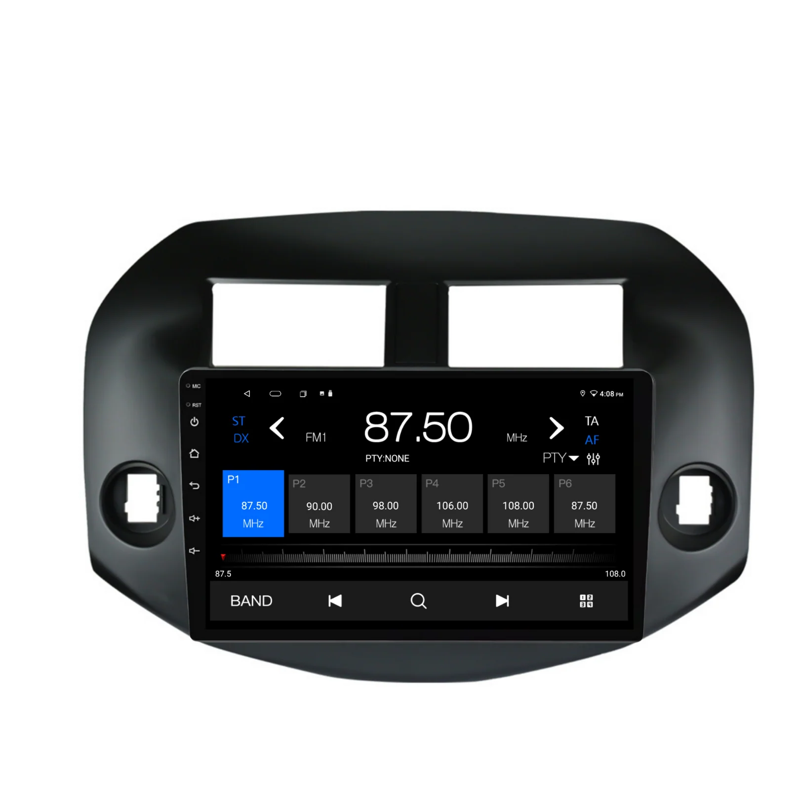 Toyota RAV4 (2007-2011) Plug & Play Head Unit Upgrade Kit: Car Radio with Wireless & Wired Apple CarPlay & Android Auto - Image 6