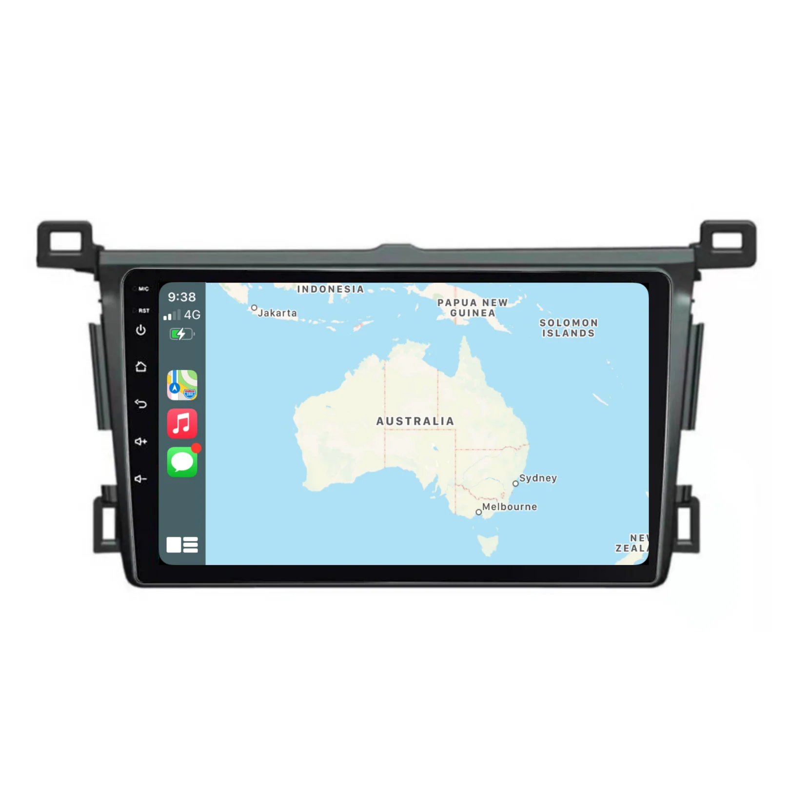 Toyota RAV4 (2013-2018) Plug & Play Head Unit Upgrade Kit: Car Radio with Wireless & Wired Apple CarPlay & Android Auto - Image 3