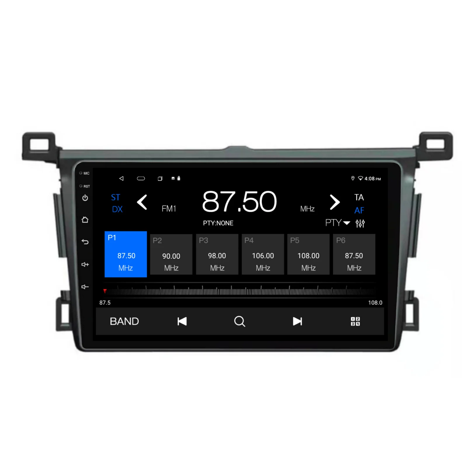 Toyota RAV4 (2013-2018) Plug & Play Head Unit Upgrade Kit: Car Radio with Wireless & Wired Apple CarPlay & Android Auto - Image 6