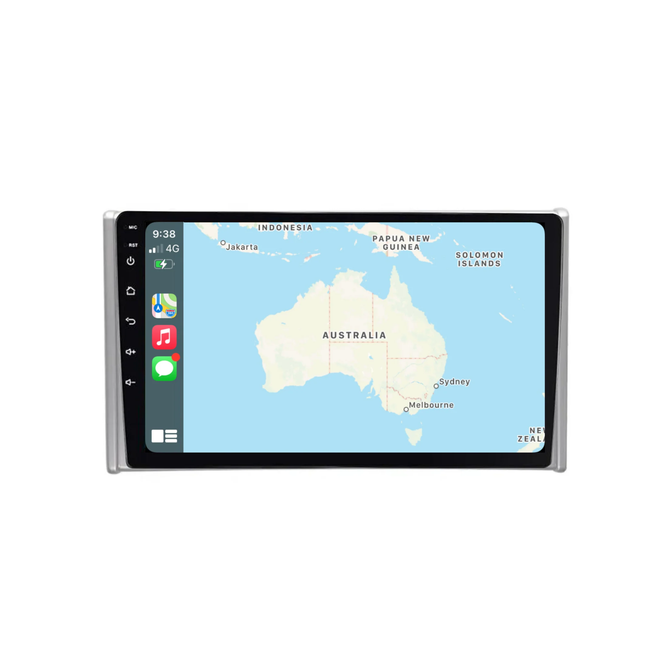 Toyota RAV4 (2019-2020) Plug & Play Head Unit Upgrade Kit: Car Radio with Wireless & Wired Apple CarPlay & Android Auto - Image 3
