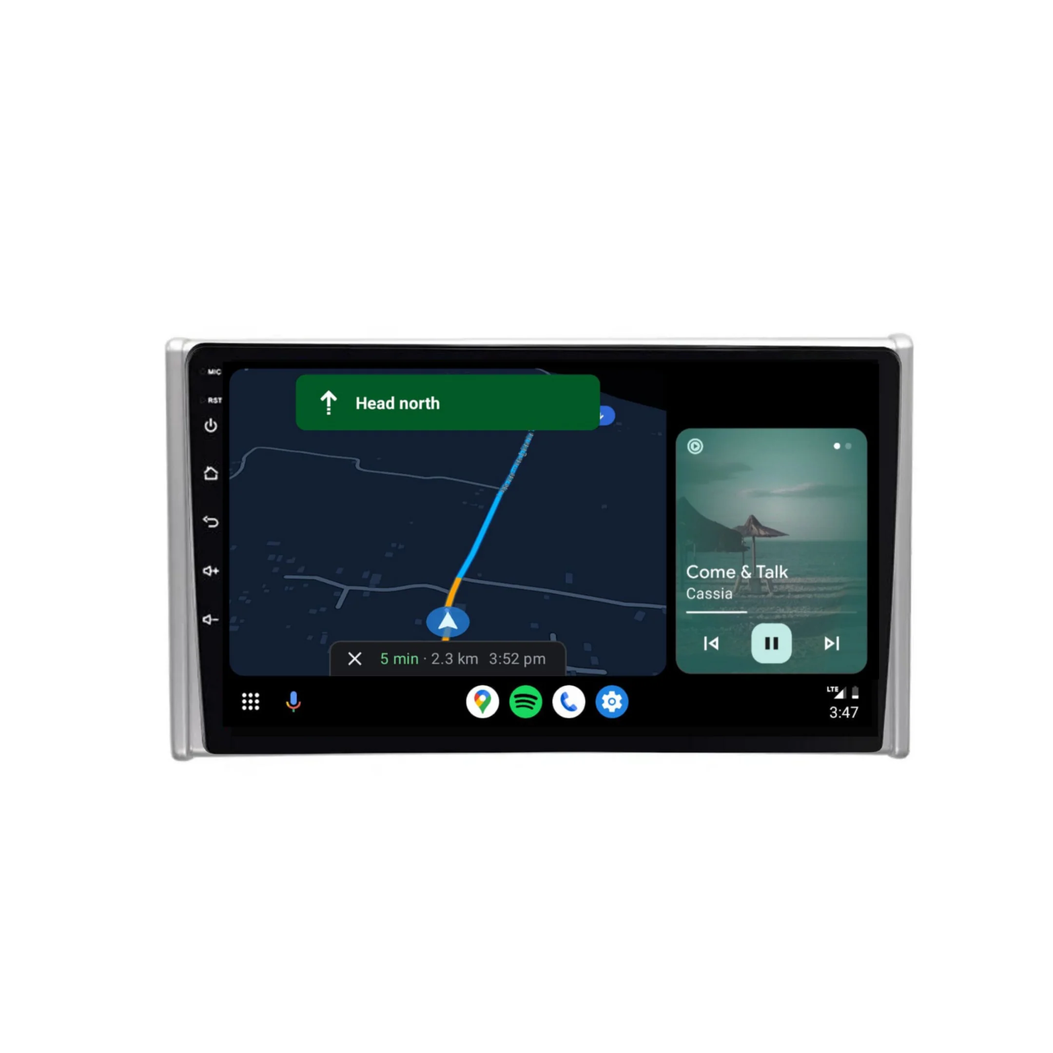 Toyota RAV4 (2019-2020) Plug & Play Head Unit Upgrade Kit: Car Radio with Wireless & Wired Apple CarPlay & Android Auto - Image 5