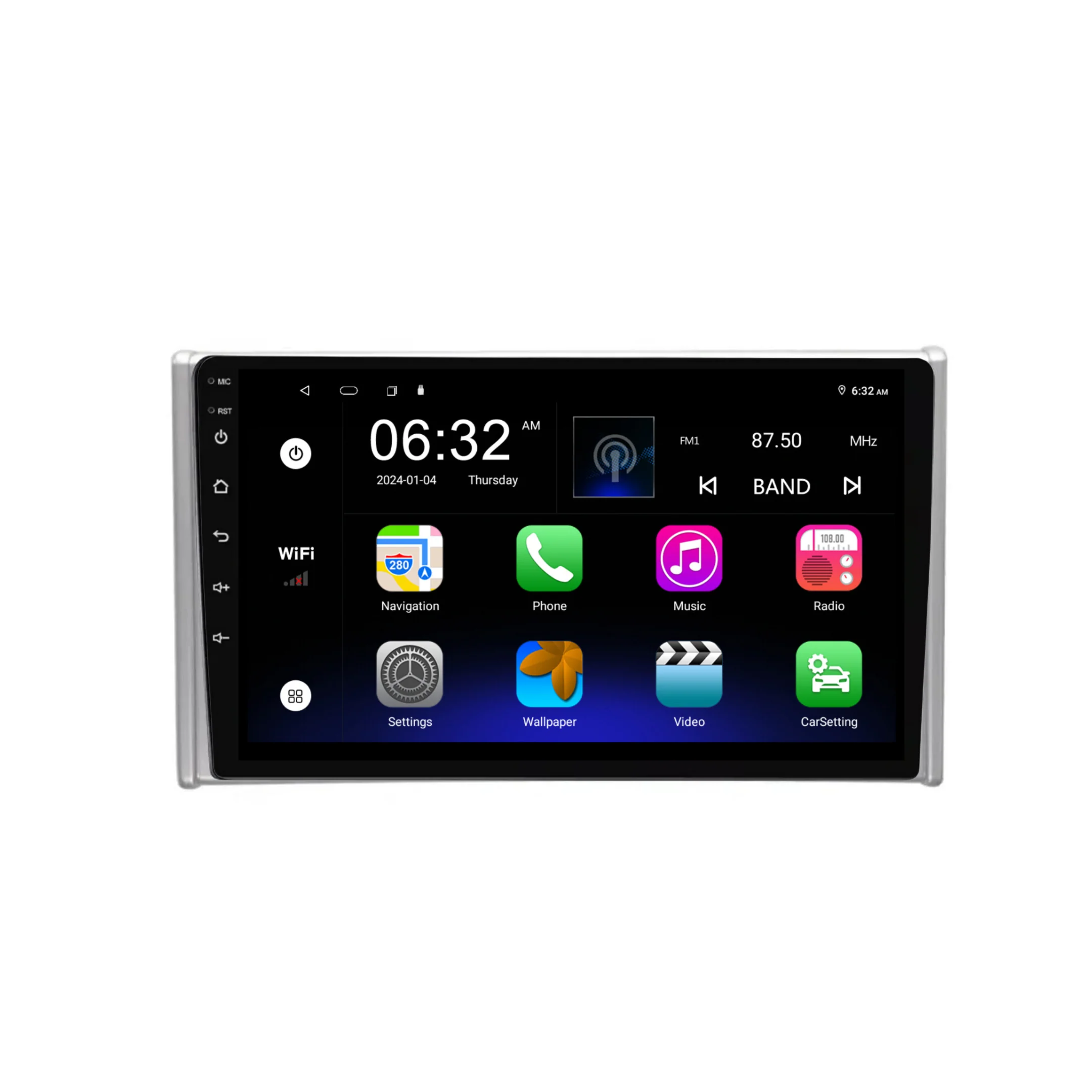 Toyota RAV4 (2019-2020) Plug & Play Head Unit Upgrade Kit: Car Radio with Wireless & Wired Apple CarPlay & Android Auto - Image 7