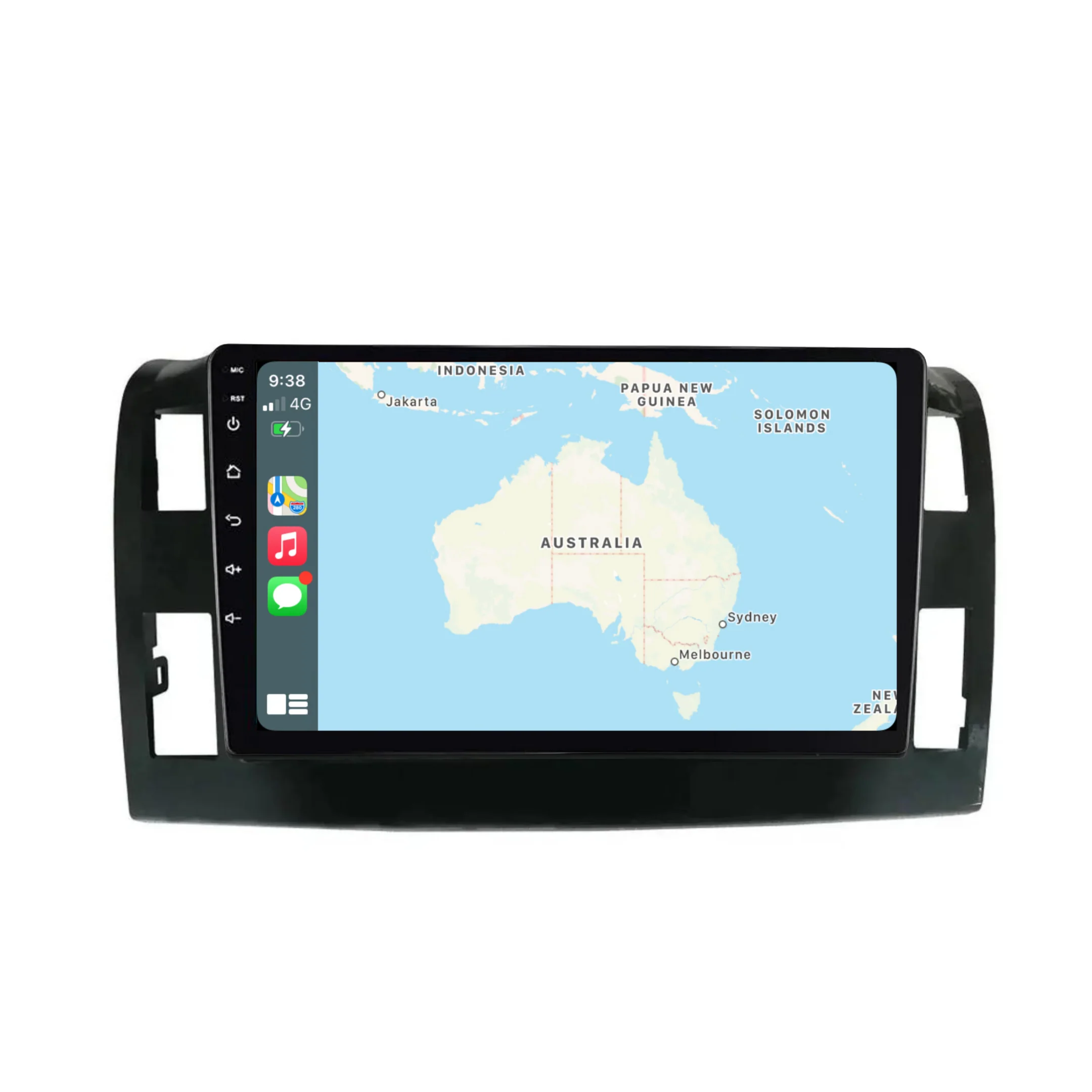 Toyota Tarago (2006-2015) Plug & Play Head Unit Upgrade Kit: Car Radio with Wireless & Wired Apple CarPlay & Android Auto - Image 2