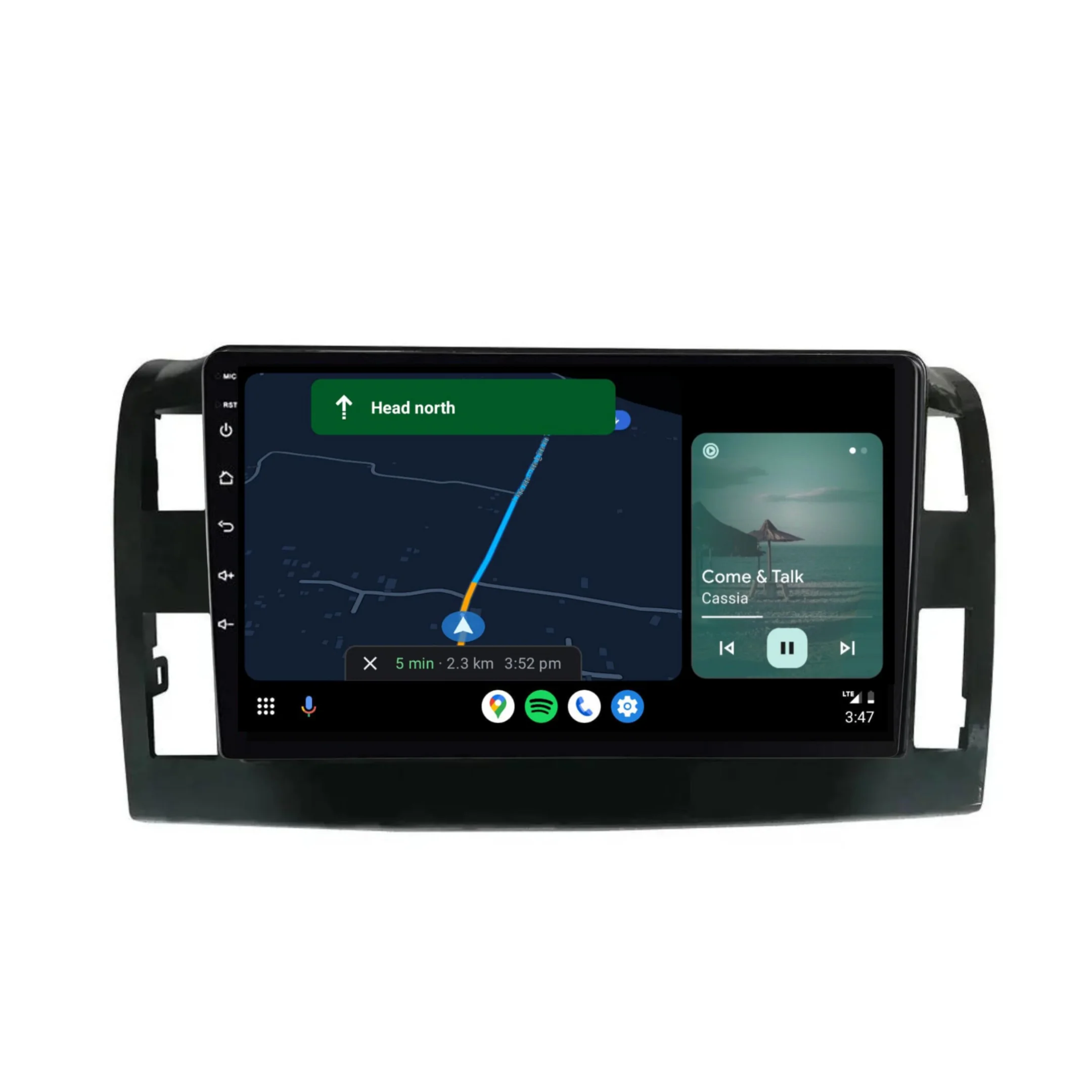 Toyota Tarago (2006-2015) Plug & Play Head Unit Upgrade Kit: Car Radio with Wireless & Wired Apple CarPlay & Android Auto - Image 4