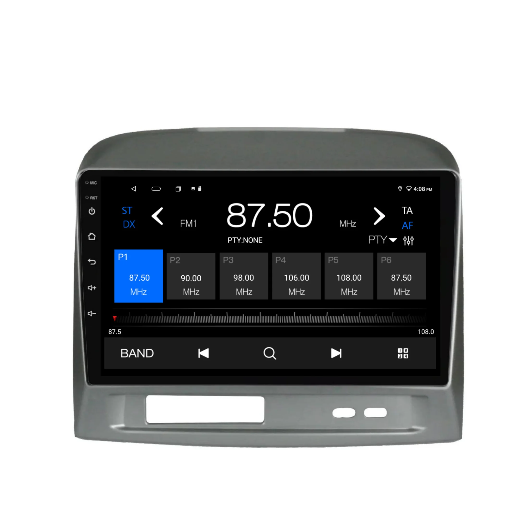 Toyota Yaris (2004-2008) Plug & Play Head Unit Upgrade Kit: Car Radio with Wireless & Wired Apple CarPlay & Android Auto - Image 4