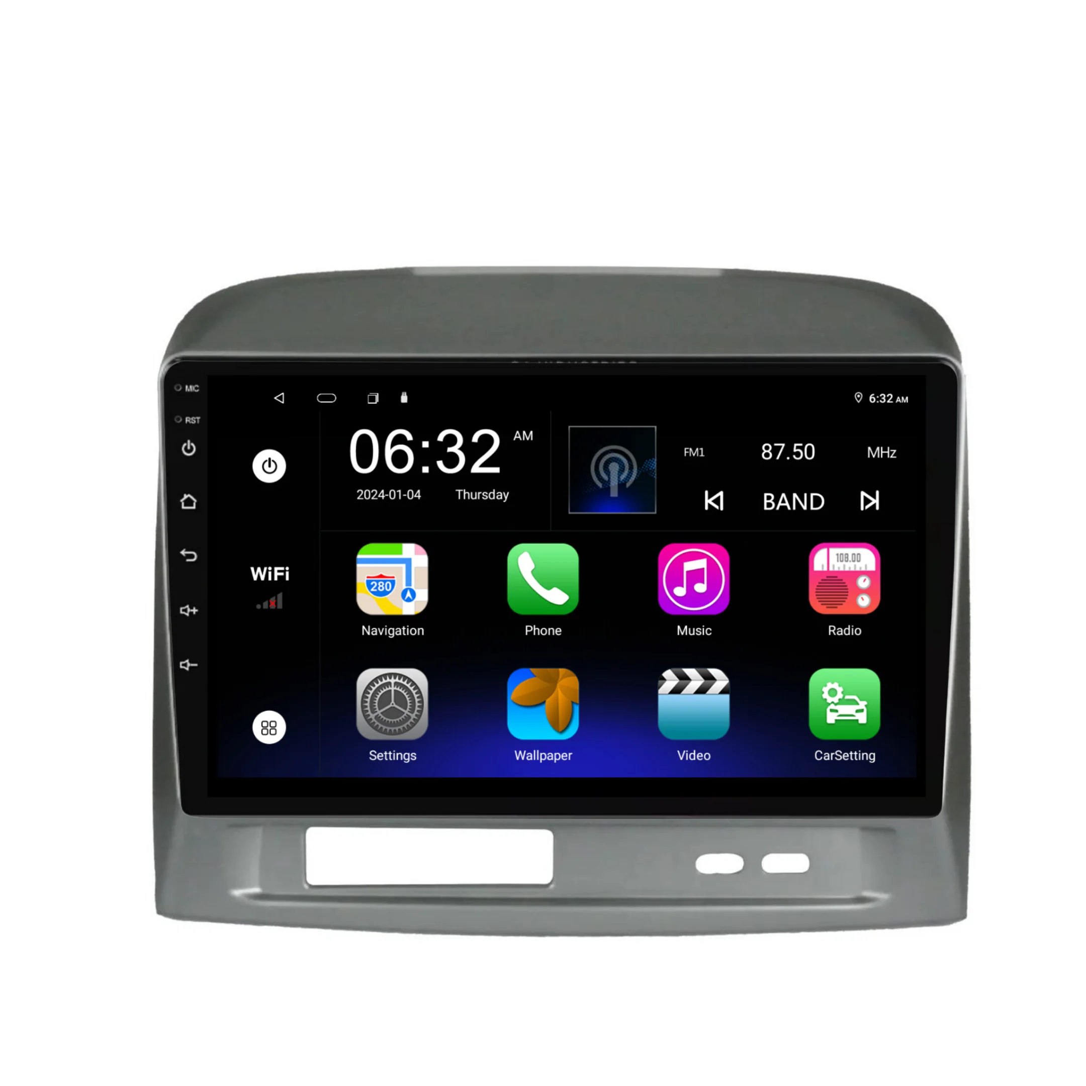 Toyota Yaris (2004-2008) Plug & Play Head Unit Upgrade Kit: Car Radio with Wireless & Wired Apple CarPlay & Android Auto - Image 5